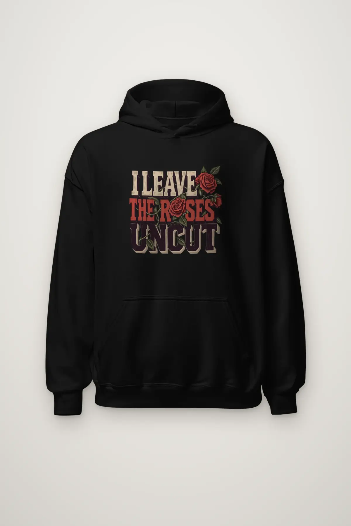 "I Leave the Roses Uncut" Heavy Blend Unisex Pullover Hoodie