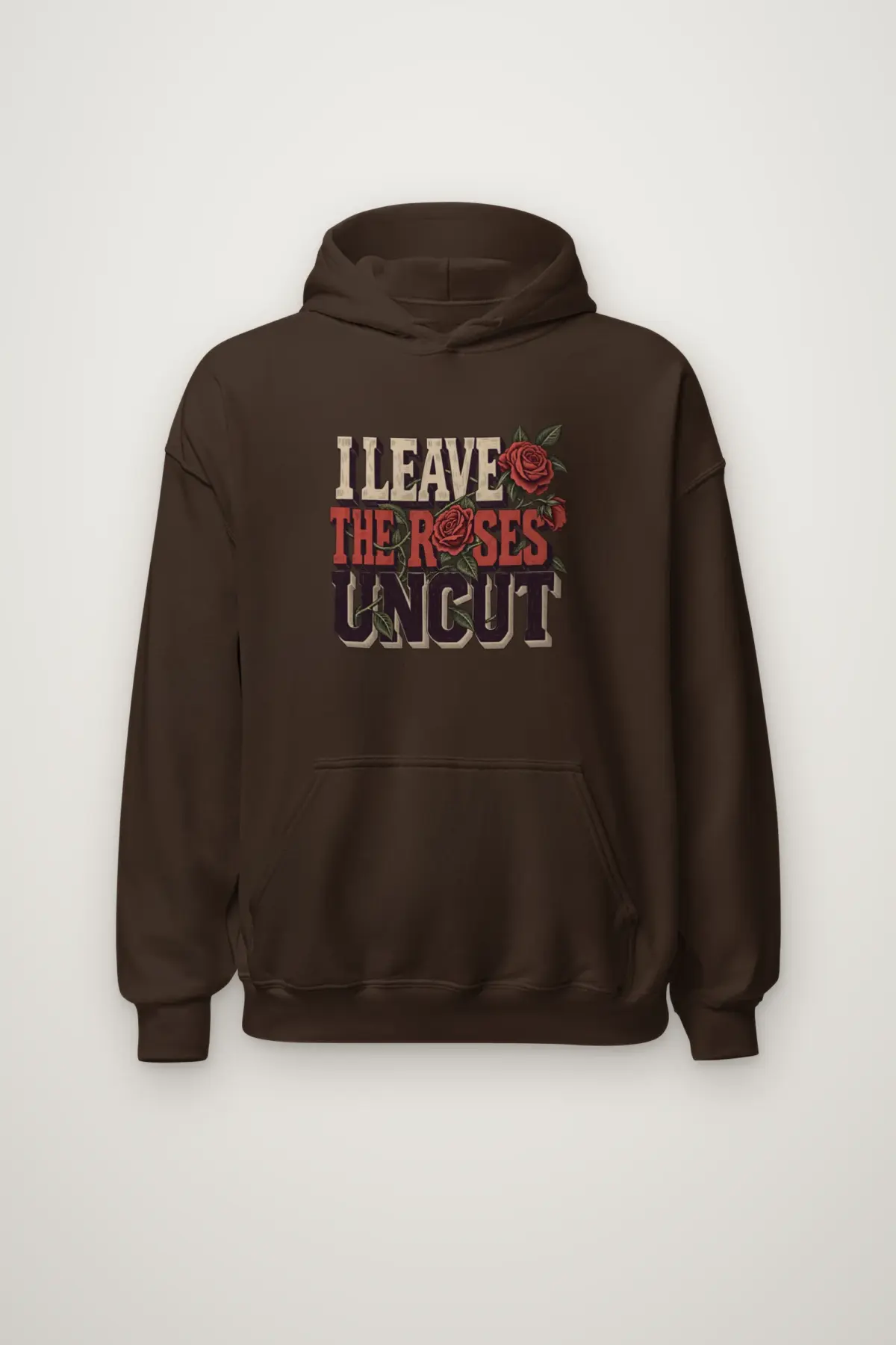 "I Leave the Roses Uncut" Heavy Blend Unisex Pullover Hoodie