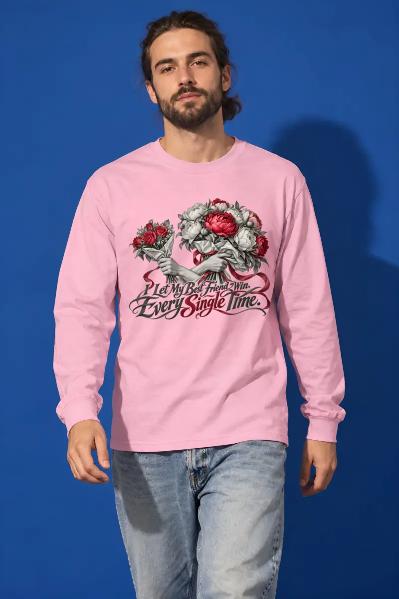 “I Let My Best Friend Win” Unisex Longsleeve T-shirt