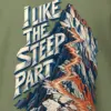 "I Like the Steep Part" Heavy Blend Unisex Crewneck Sweatshirt