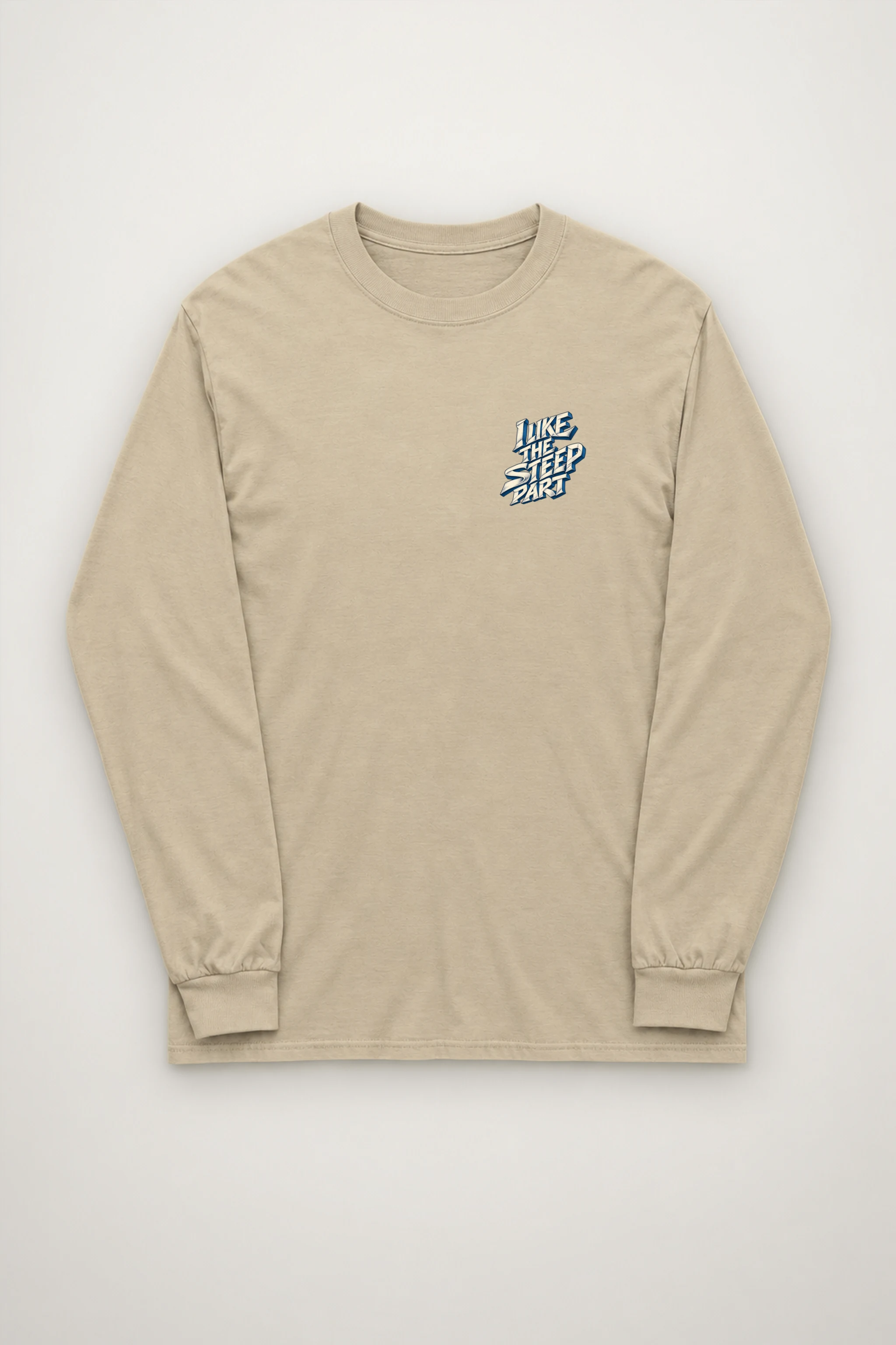 "I Like The Steep Part" Unisex Longsleeve T-shirt