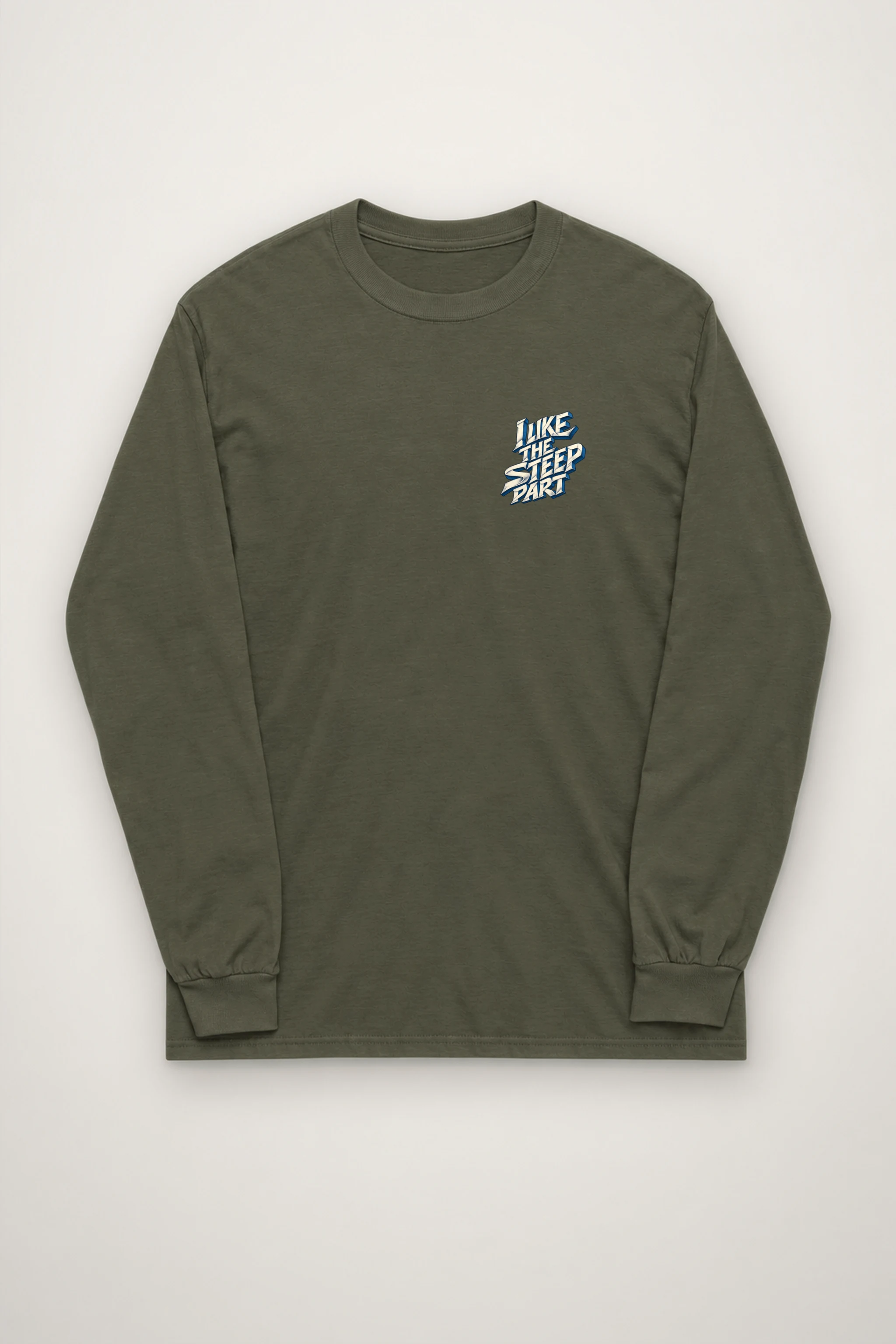 "I Like The Steep Part" Unisex Longsleeve T-shirt