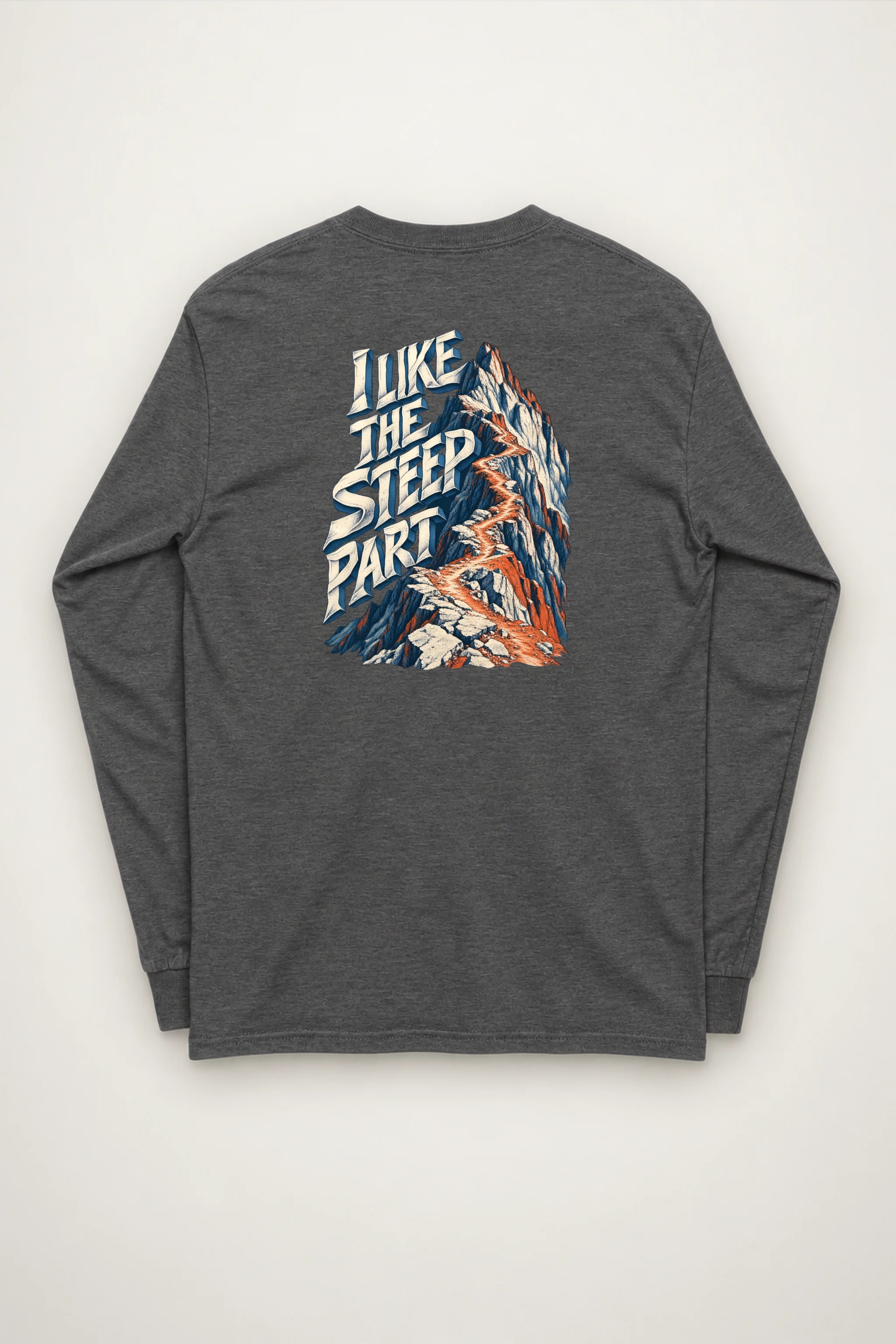 "I Like The Steep Part" Unisex Longsleeve T-shirt