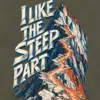 "I Like The Steep Part" Unisex Longsleeve T-shirt