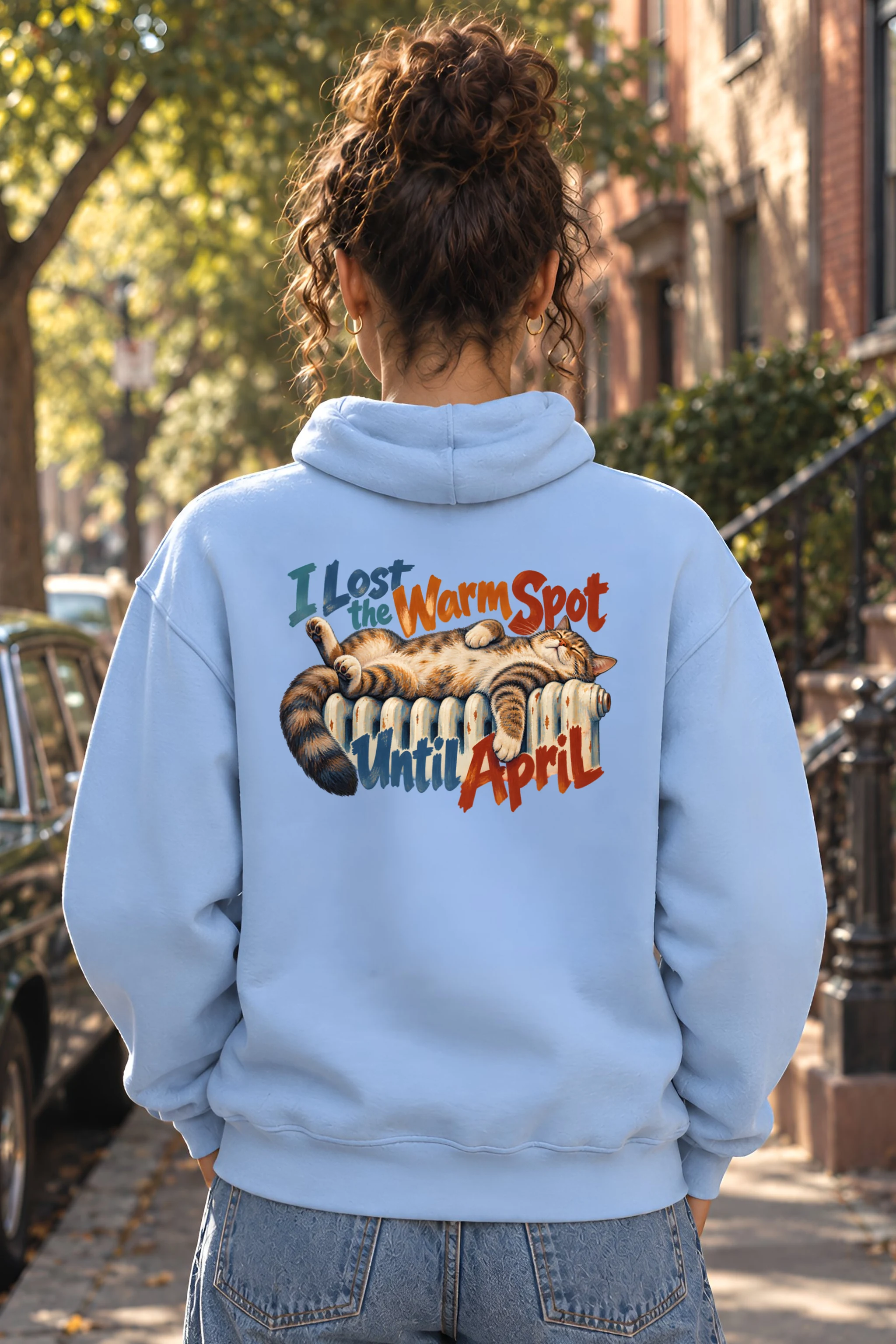 "I Lost the Warm Spot" Heavy Blend Unisex Pullover Hoodie