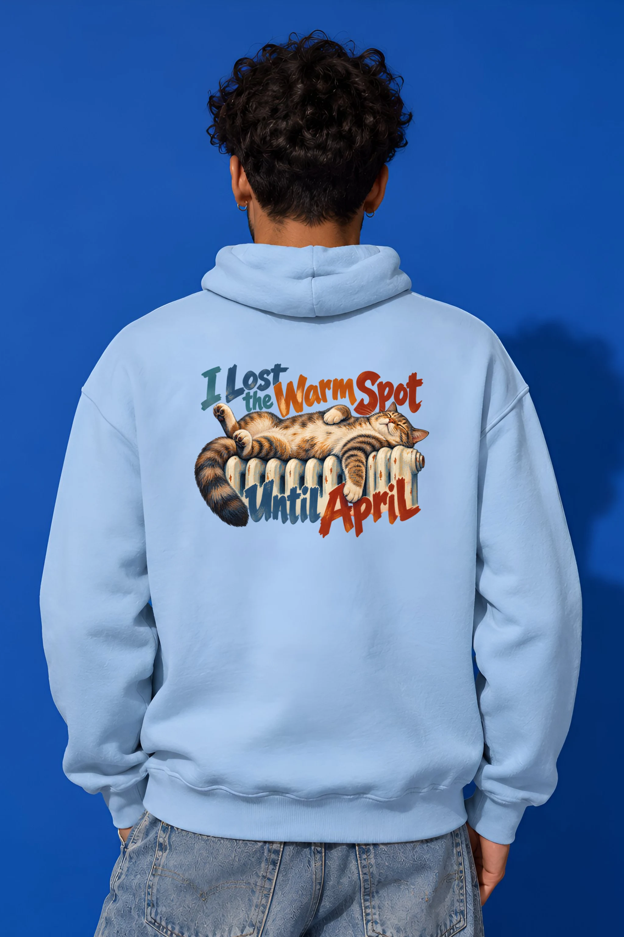 "I Lost the Warm Spot" Heavy Blend Unisex Pullover Hoodie