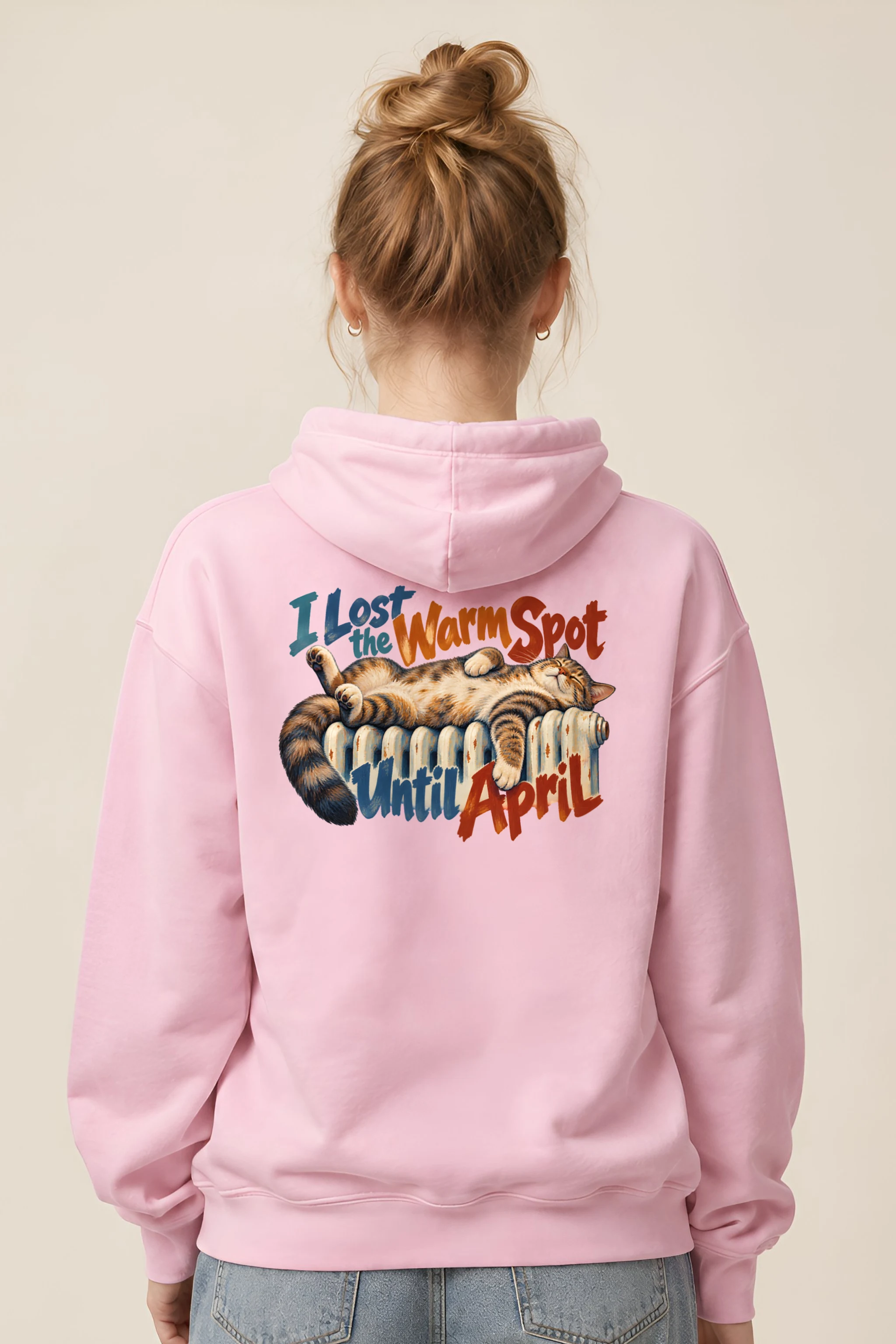 "I Lost the Warm Spot" Heavy Blend Unisex Pullover Hoodie