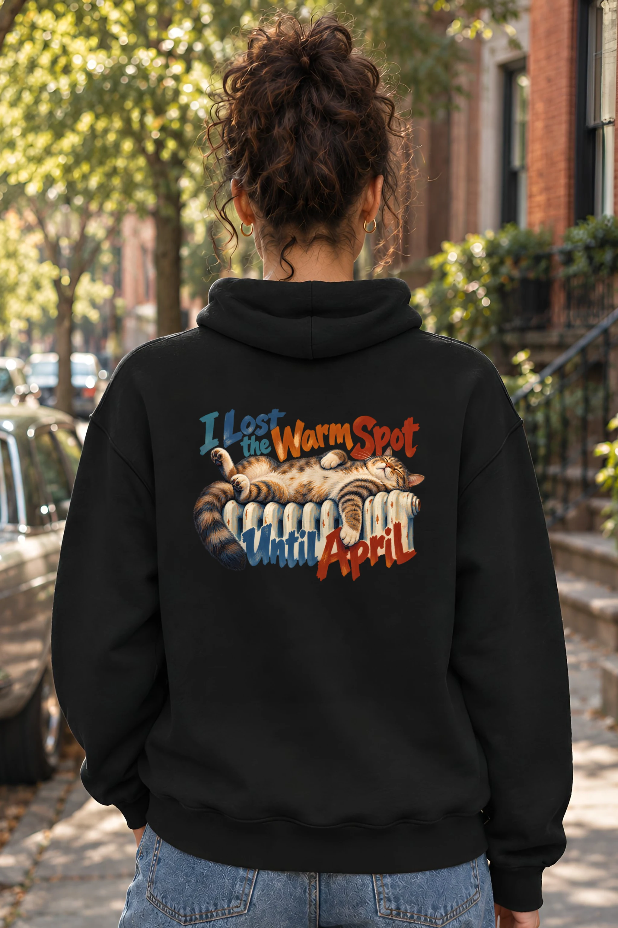 "I Lost the Warm Spot" Heavy Blend Unisex Pullover Hoodie