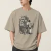 "I only came in for Soil." Men's Oversized Heavyweight Crewneck T-Shirt