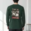 "I Owe The Villain An Apology" Unisex Longsleeve T-shirt