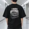 "I Packed Options" Men's Oversized Heavyweight Crewneck T-Shirt