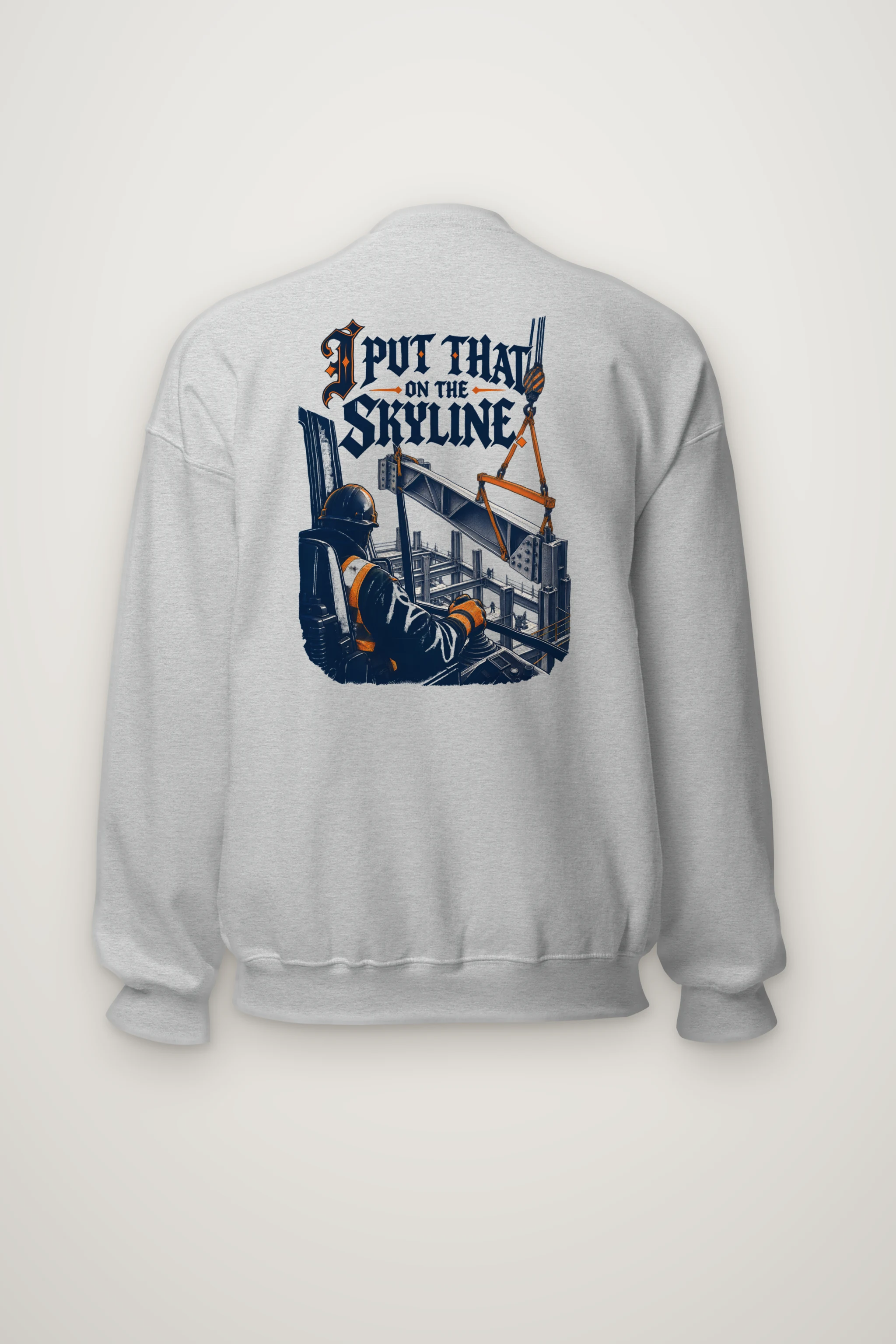 "I Put That on the Skyline" Heavy Blend Unisex Crewneck Sweatshirt