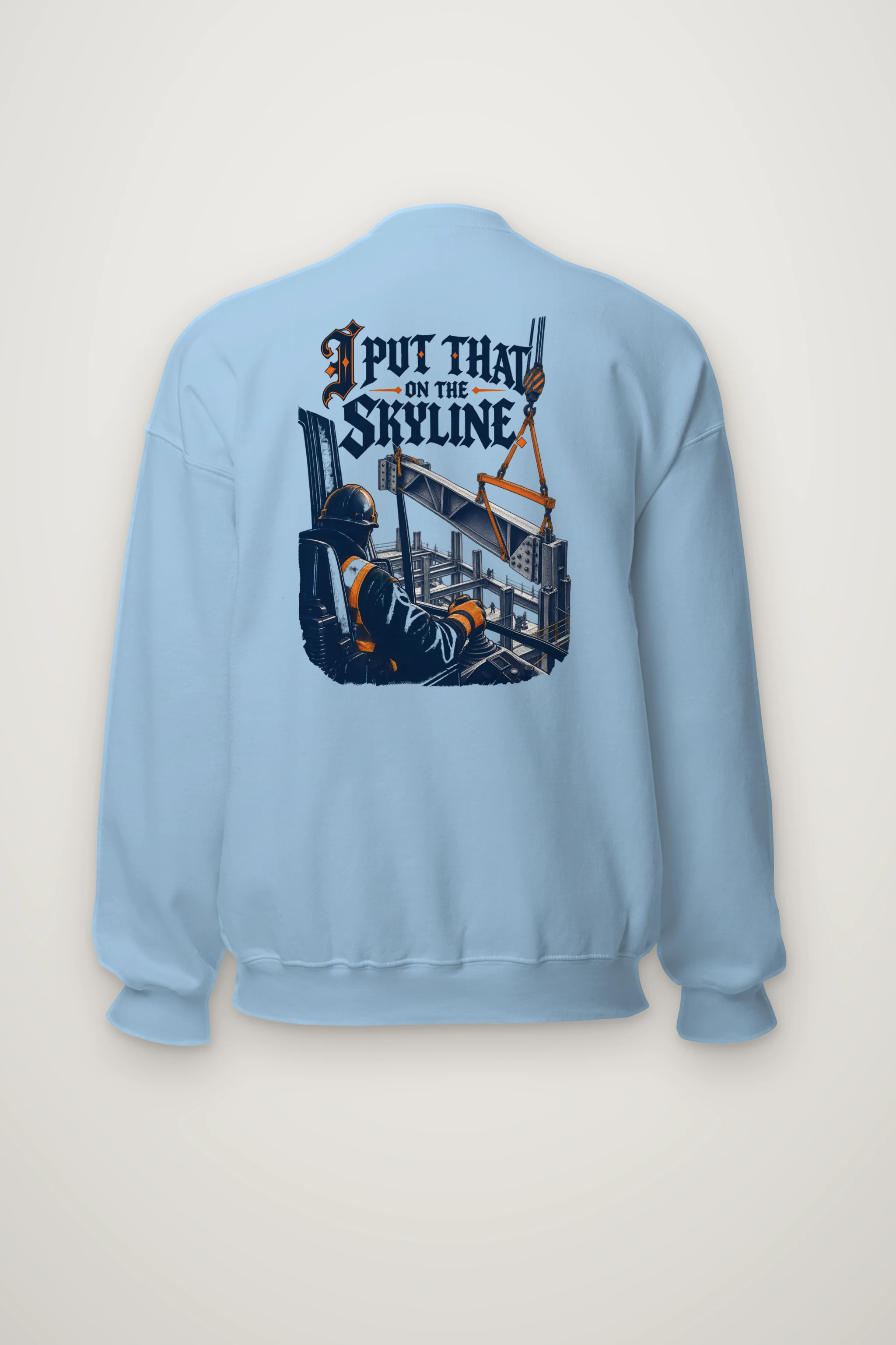 "I Put That on the Skyline" Heavy Blend Unisex Crewneck Sweatshirt