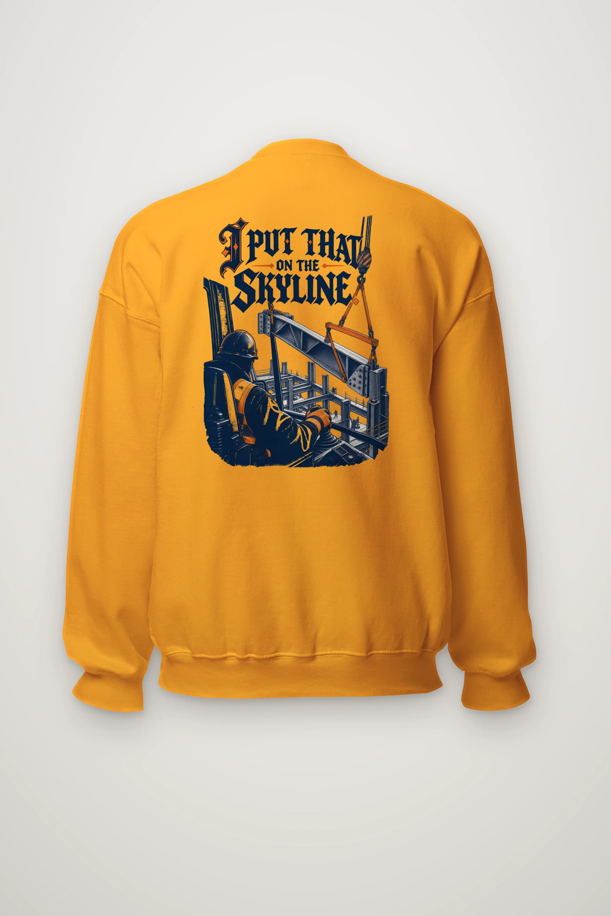 "I Put That on the Skyline" Heavy Blend Unisex Crewneck Sweatshirt