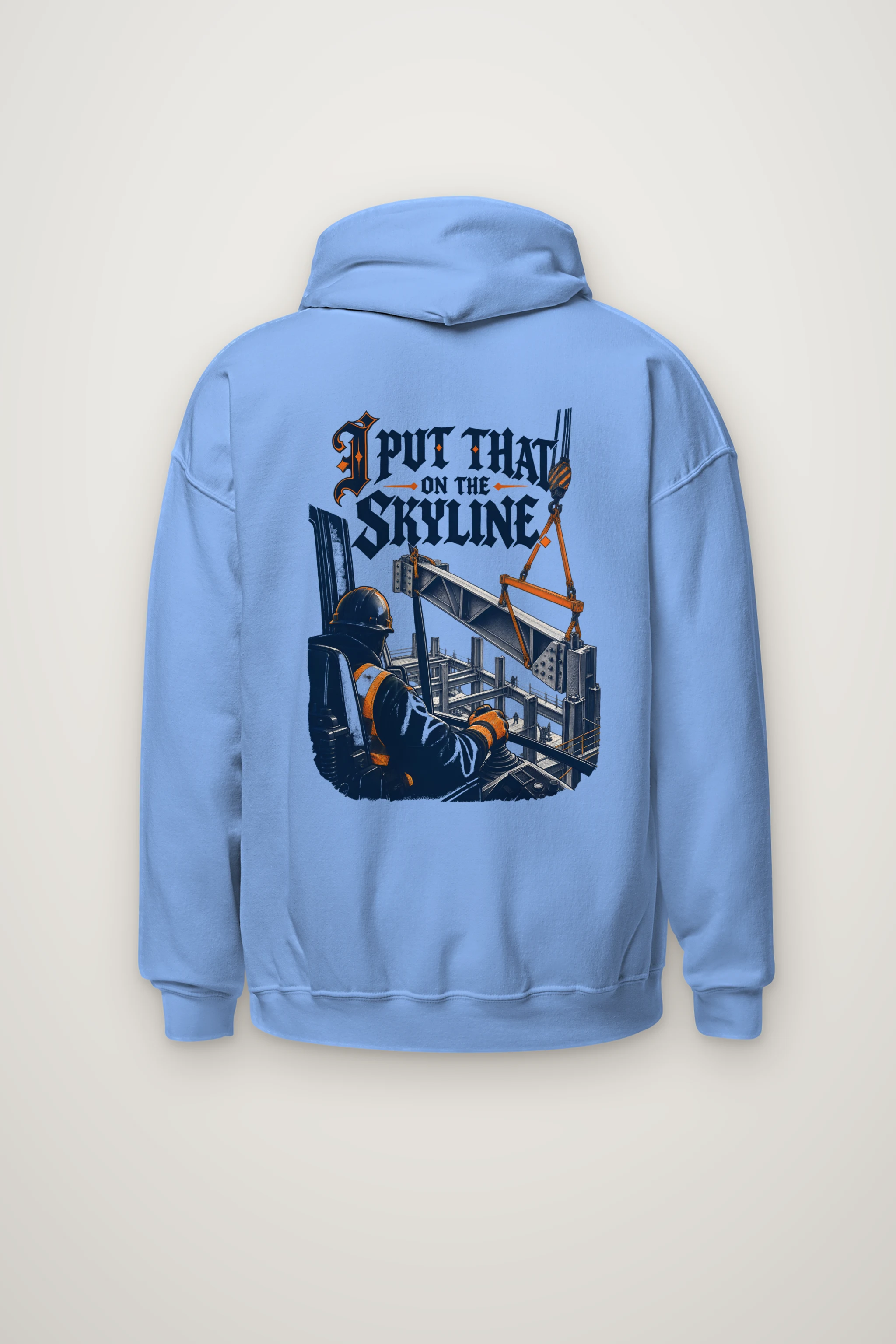 "I Put That on the Skyline" Heavy Blend Unisex Pullover Hoodie