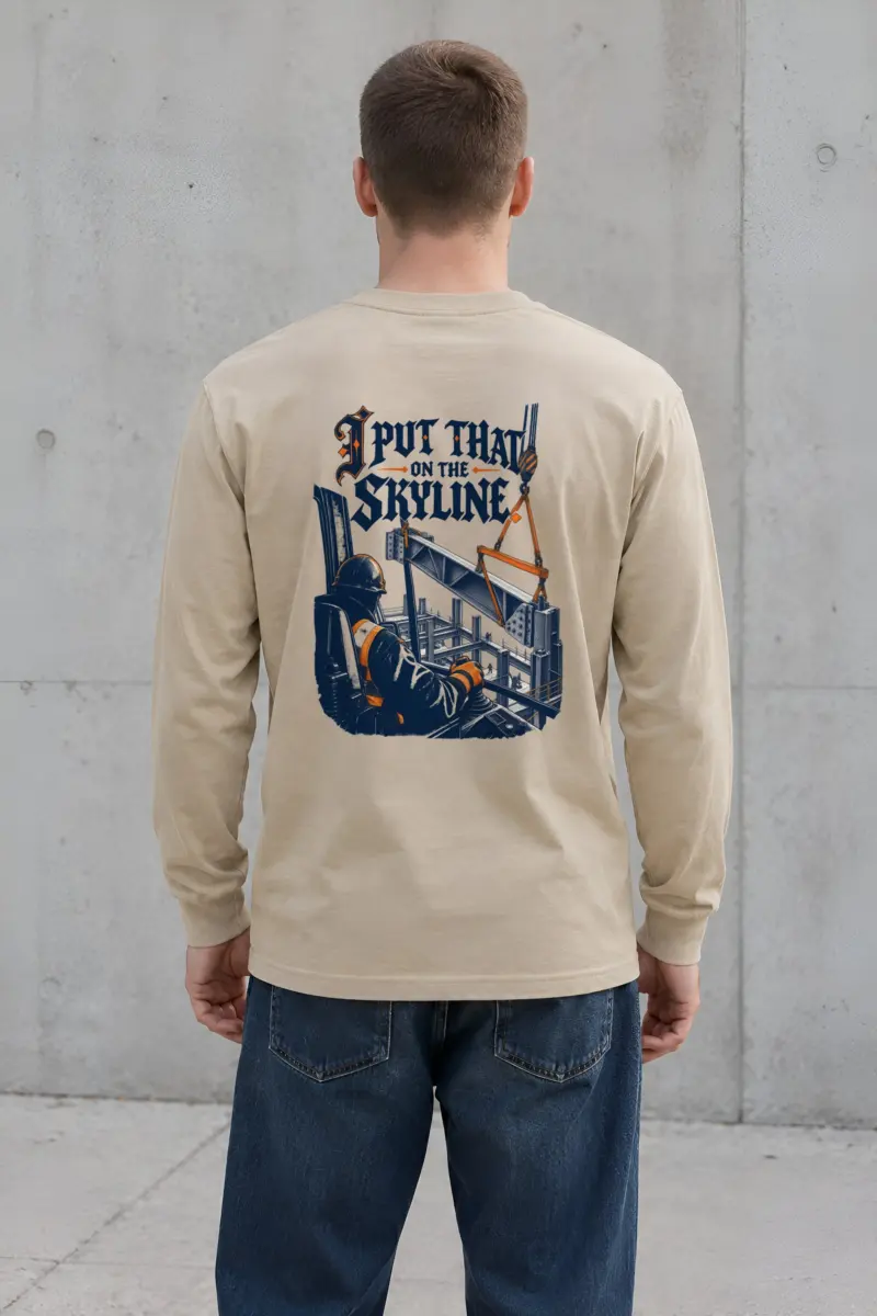 “I Put That on the Skyline” Unisex Longsleeve T-shirt