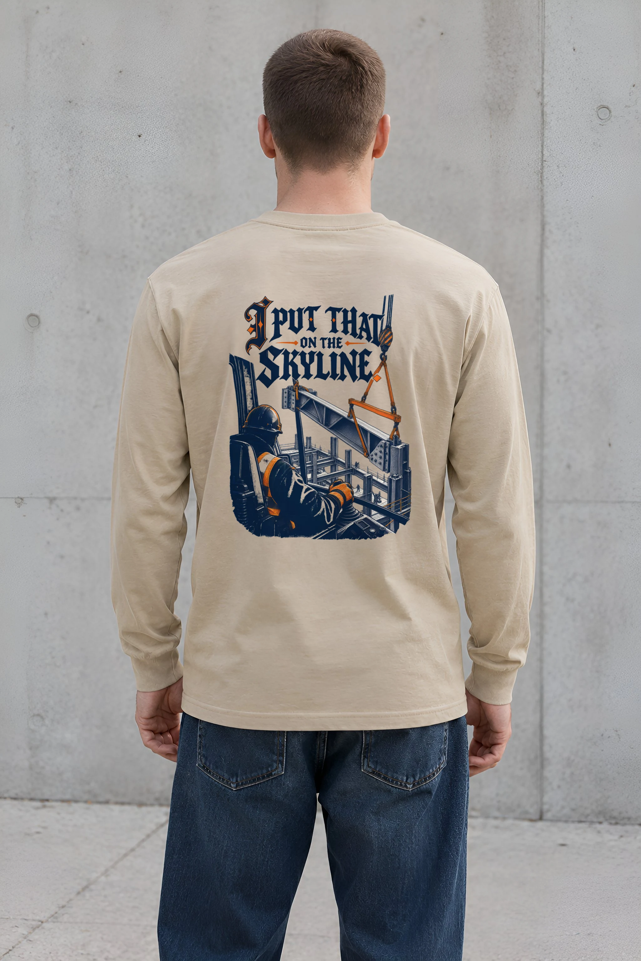 "I Put That on the Skyline" Unisex Longsleeve T-shirt
