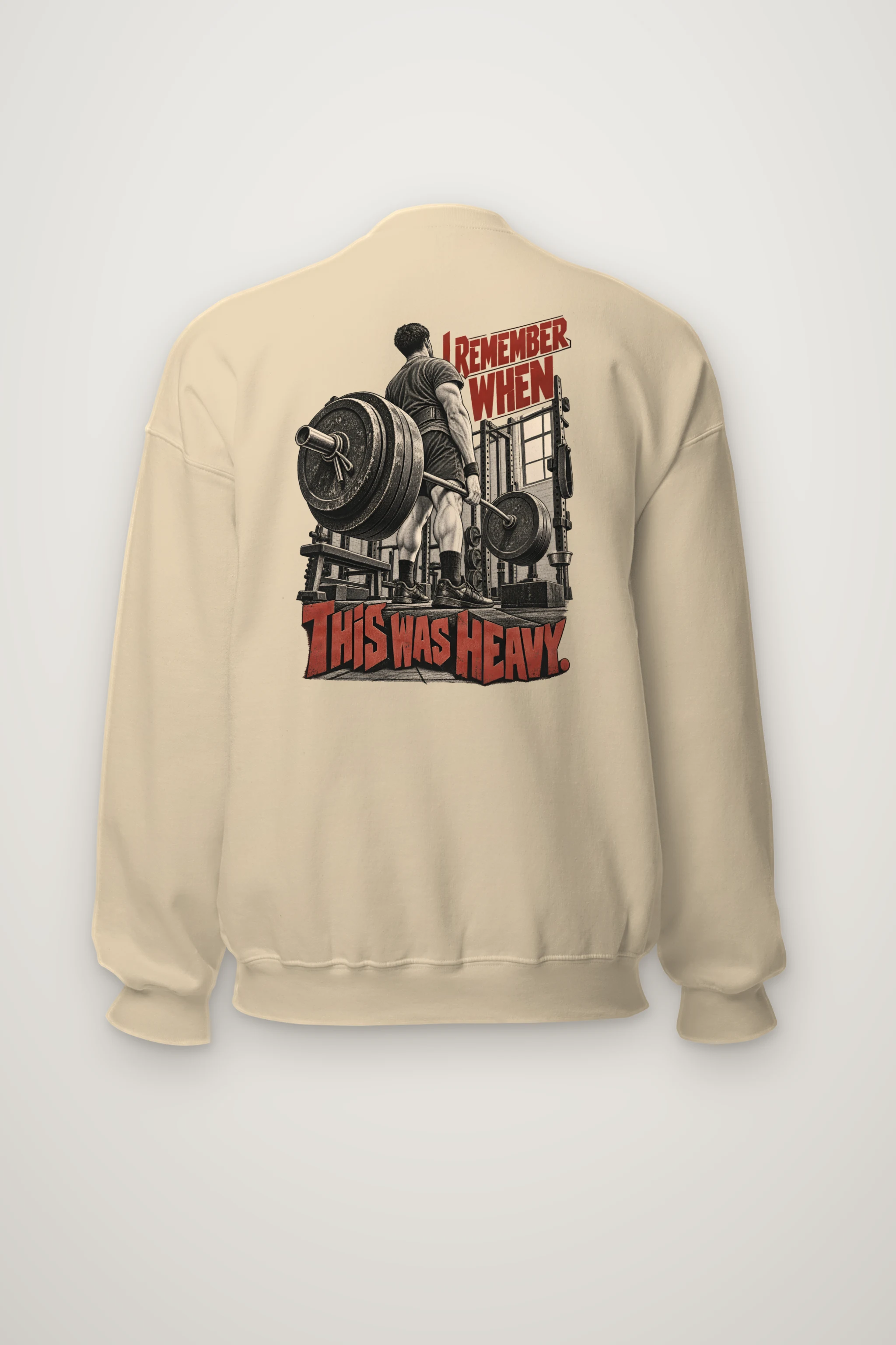 "I Remember When This Was Heavy" Heavy Blend Unisex Crewneck Sweatshirt