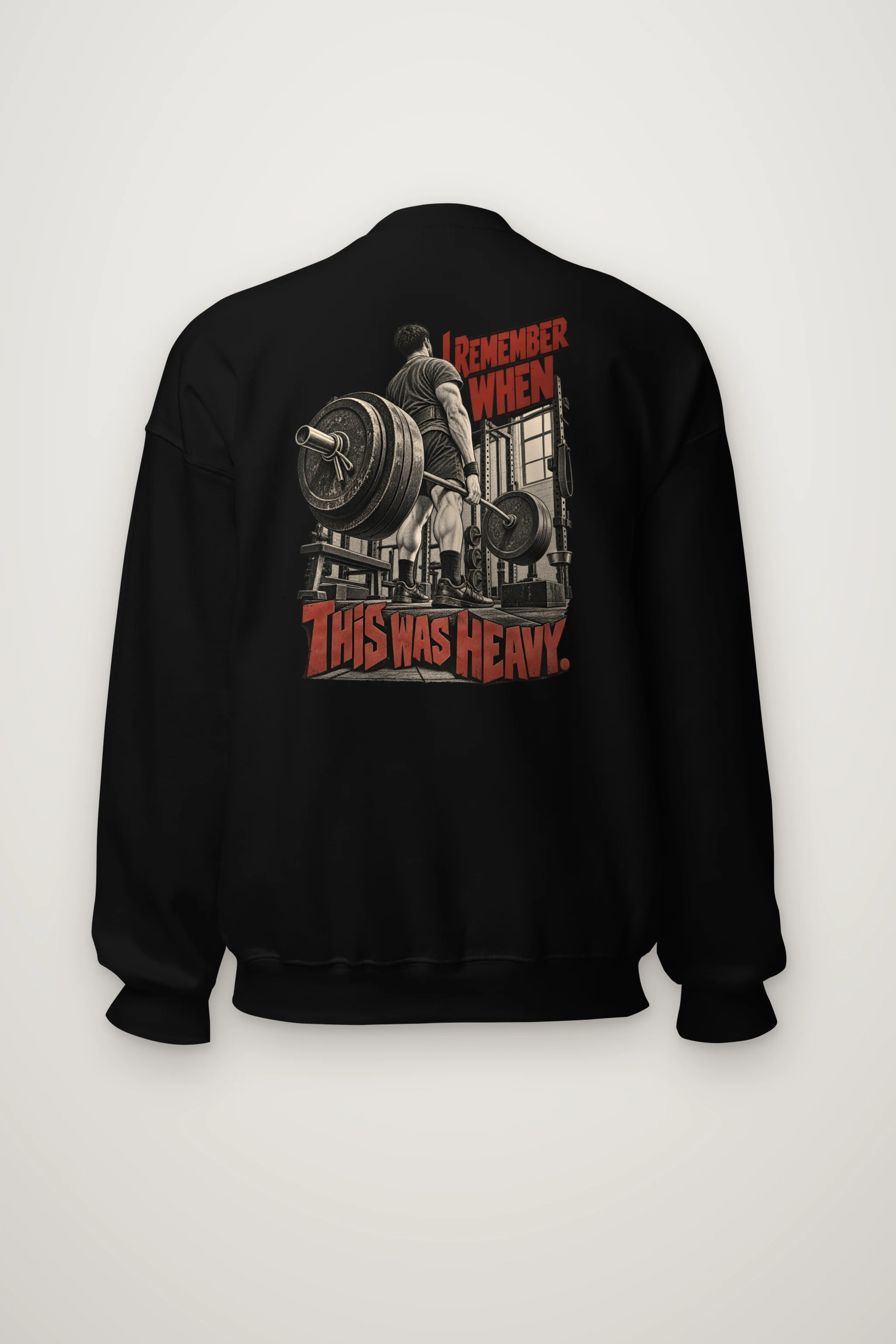"I Remember When This Was Heavy" Heavy Blend Unisex Crewneck Sweatshirt