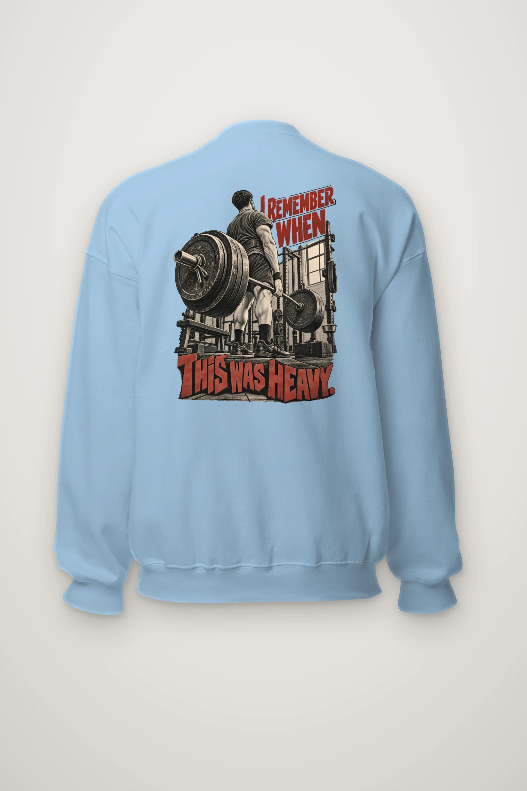 "I Remember When This Was Heavy" Heavy Blend Unisex Crewneck Sweatshirt