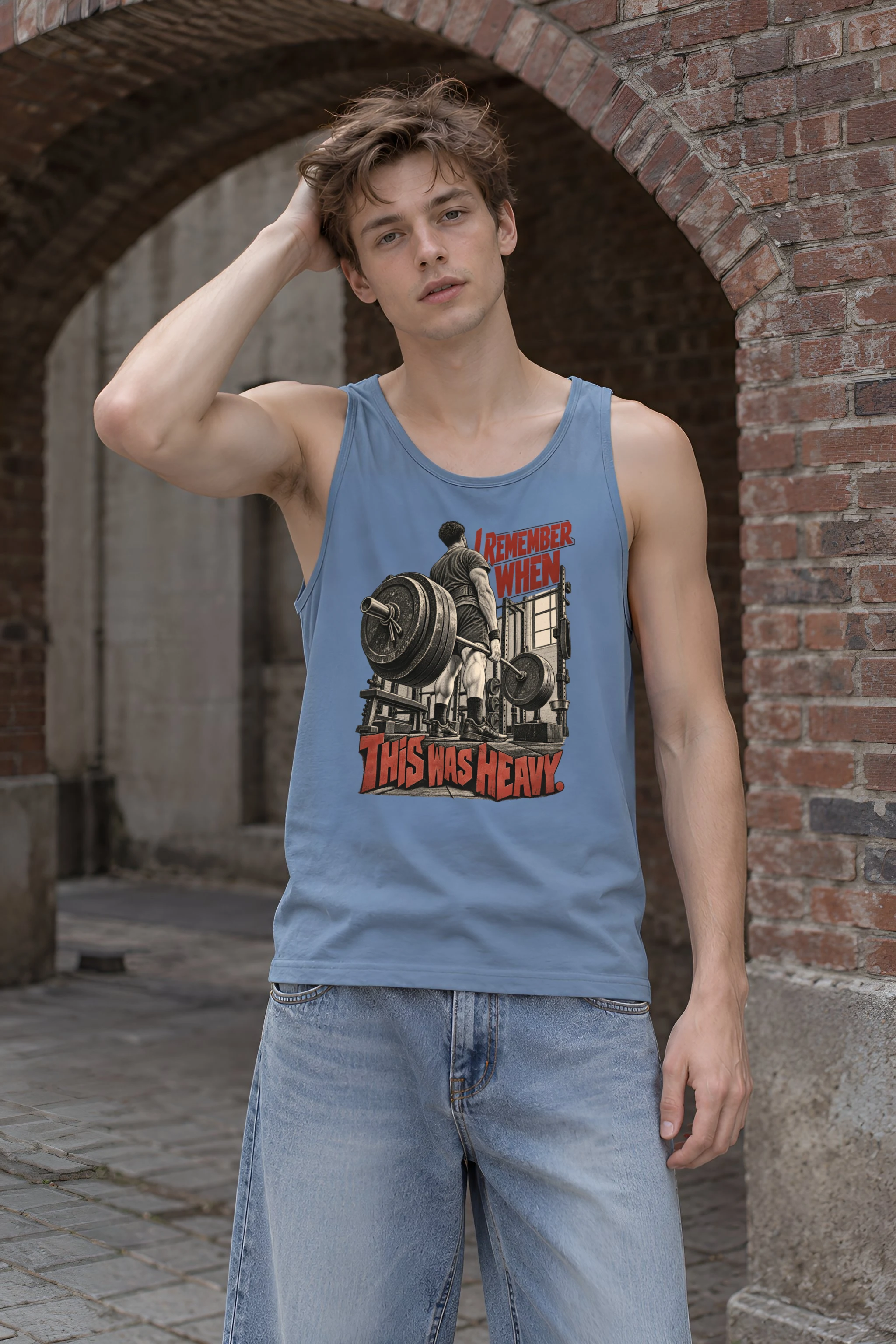 "I Remember When This Was Heavy" Unisex Jersey Tank