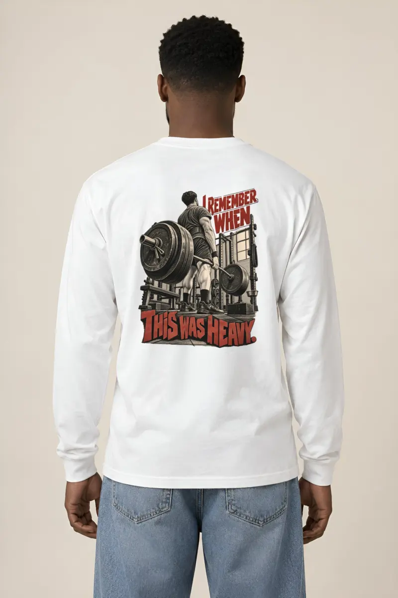 “I Remember When This Was Heavy” Unisex Longsleeve T-shirt