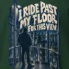 "I Ride Past My Floor" Heavy Blend Unisex Crewneck Sweatshirt