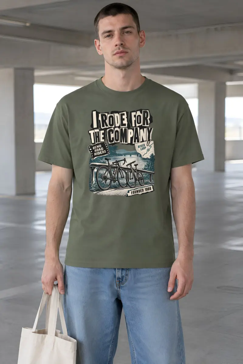 "I Rode For The Company" Heavyweight Unisex Crewneck T-shirt