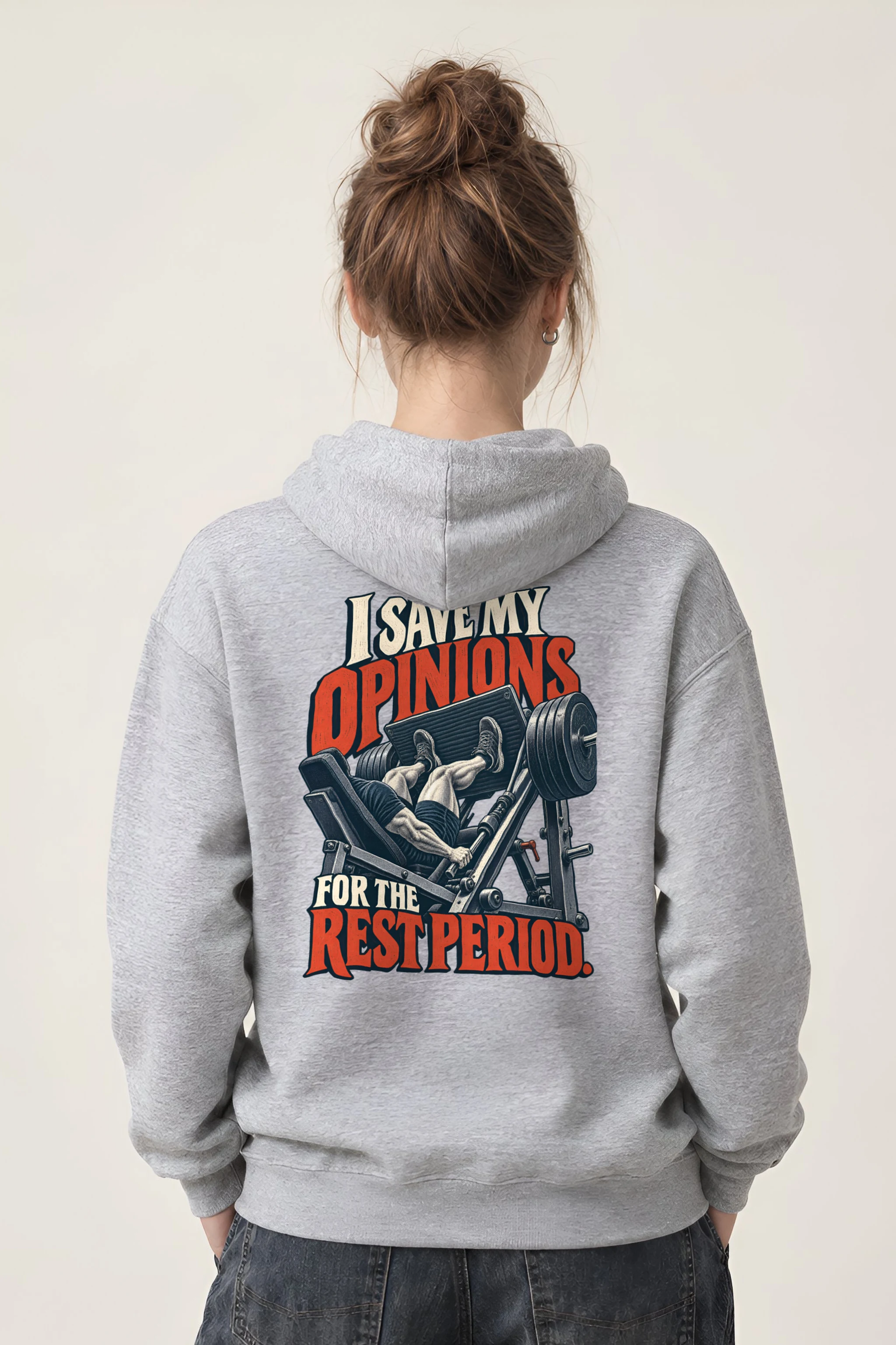 "I Save My Opinions" Heavy Blend Unisex Pullover Hoodie