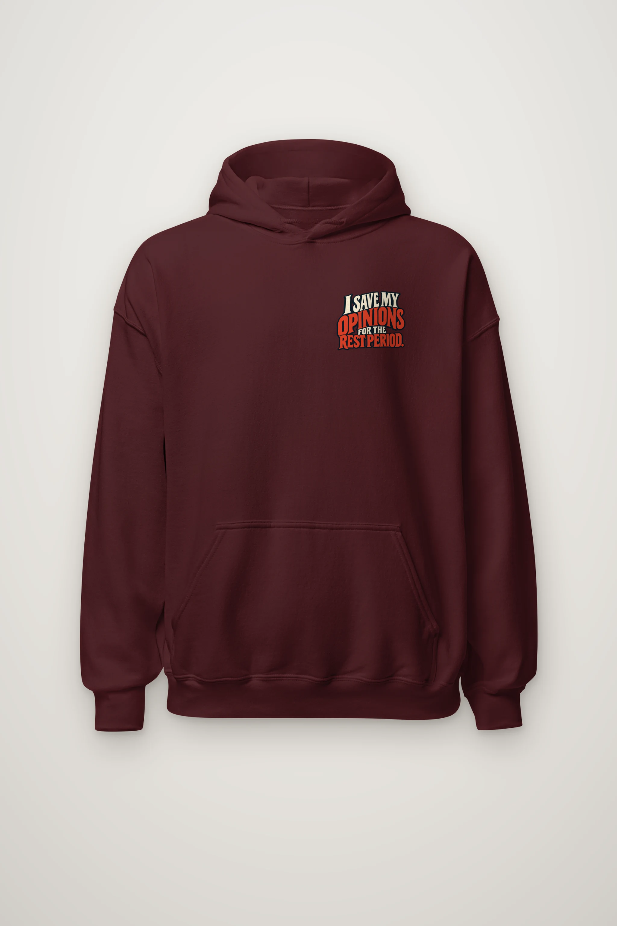 "I Save My Opinions" Heavy Blend Unisex Pullover Hoodie