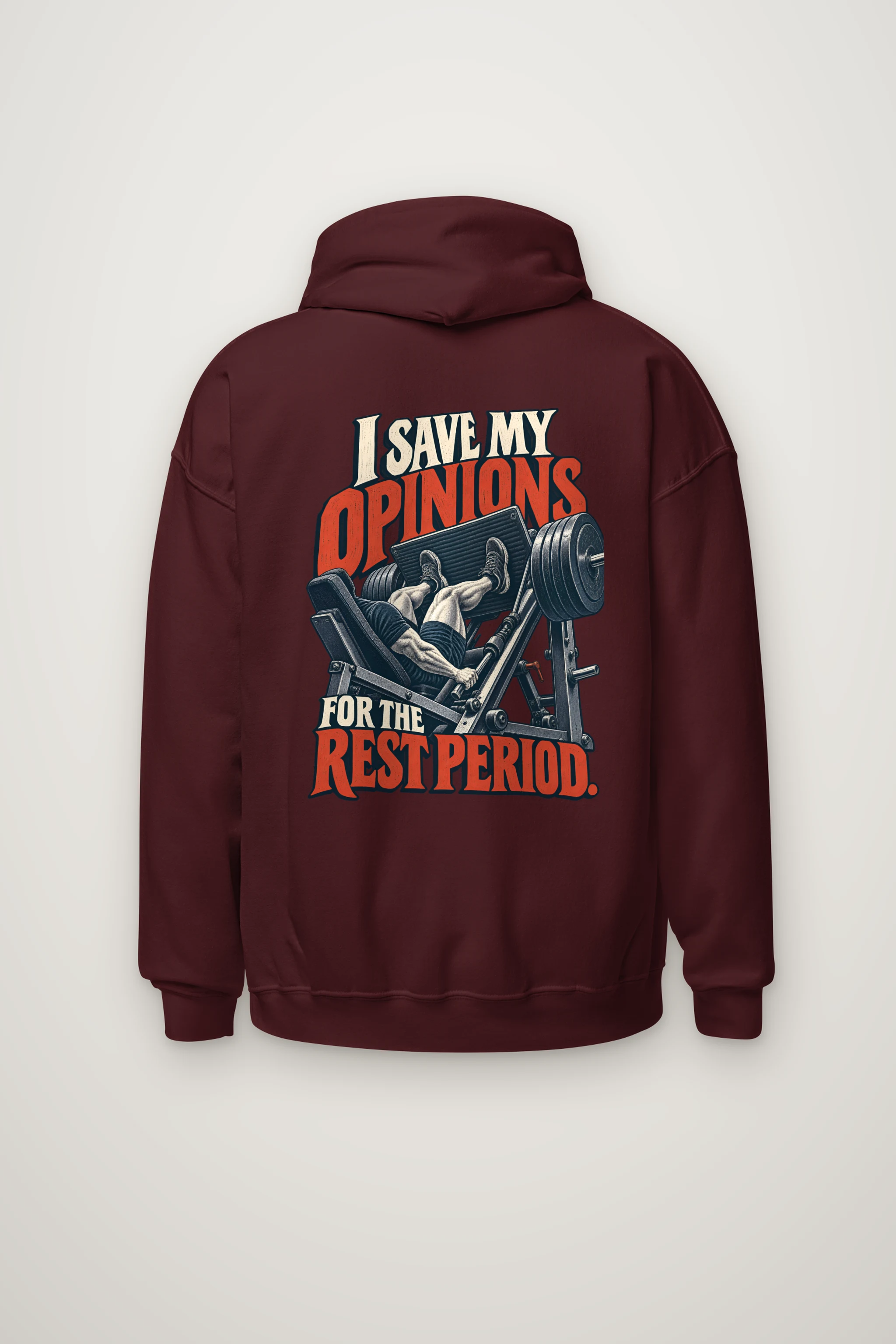 "I Save My Opinions" Heavy Blend Unisex Pullover Hoodie