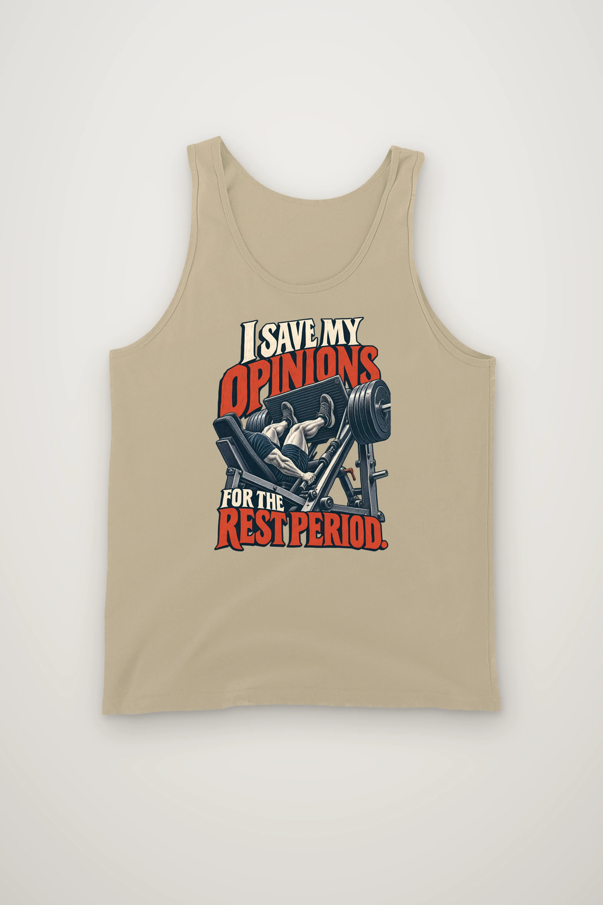 "I Save My Opinions" Unisex Jersey Tank
