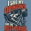 "I Save My Opinions" Unisex Jersey Tank
