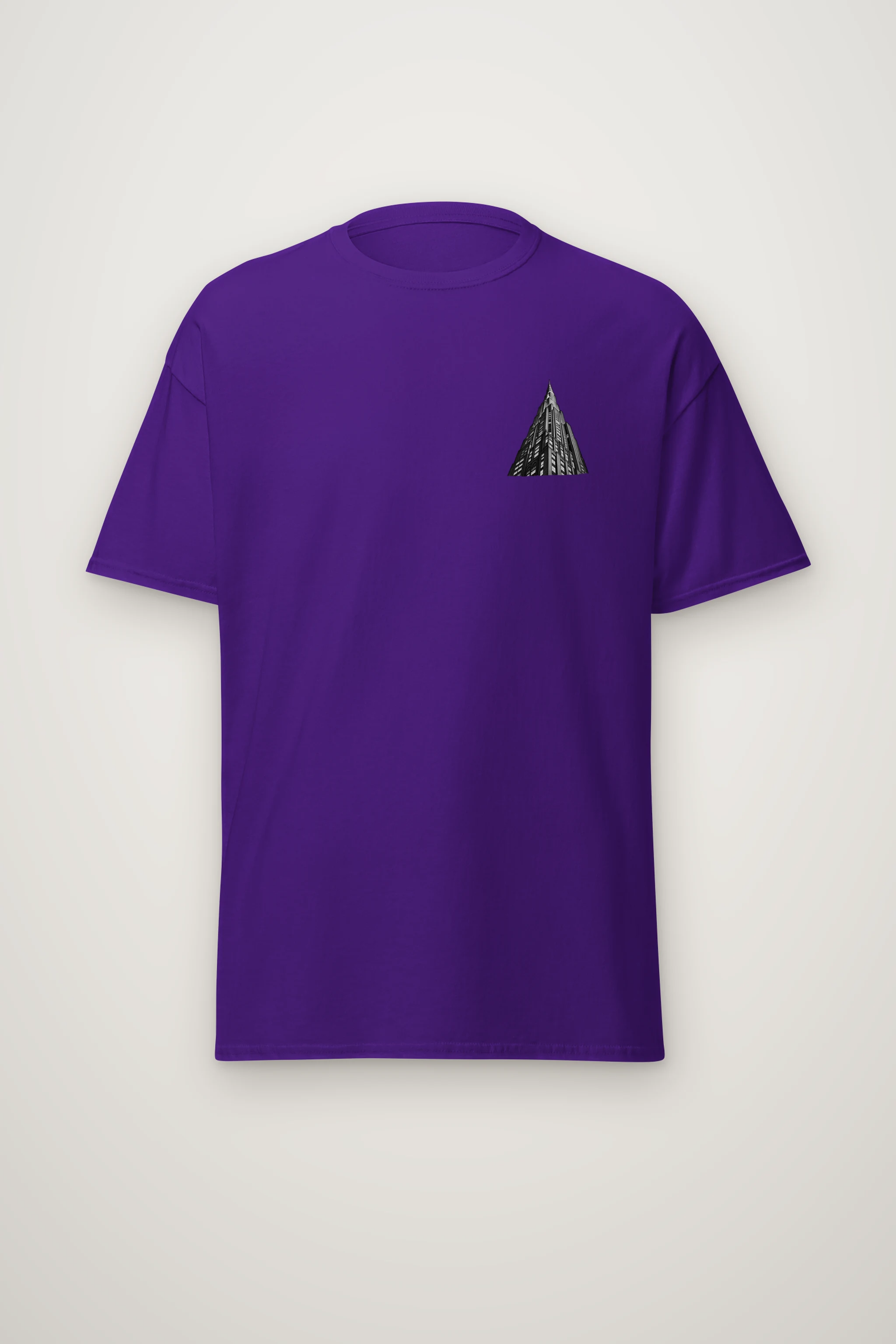 "I Stay Up for the Skyline" Heavyweight Unisex Crewneck T-shirt