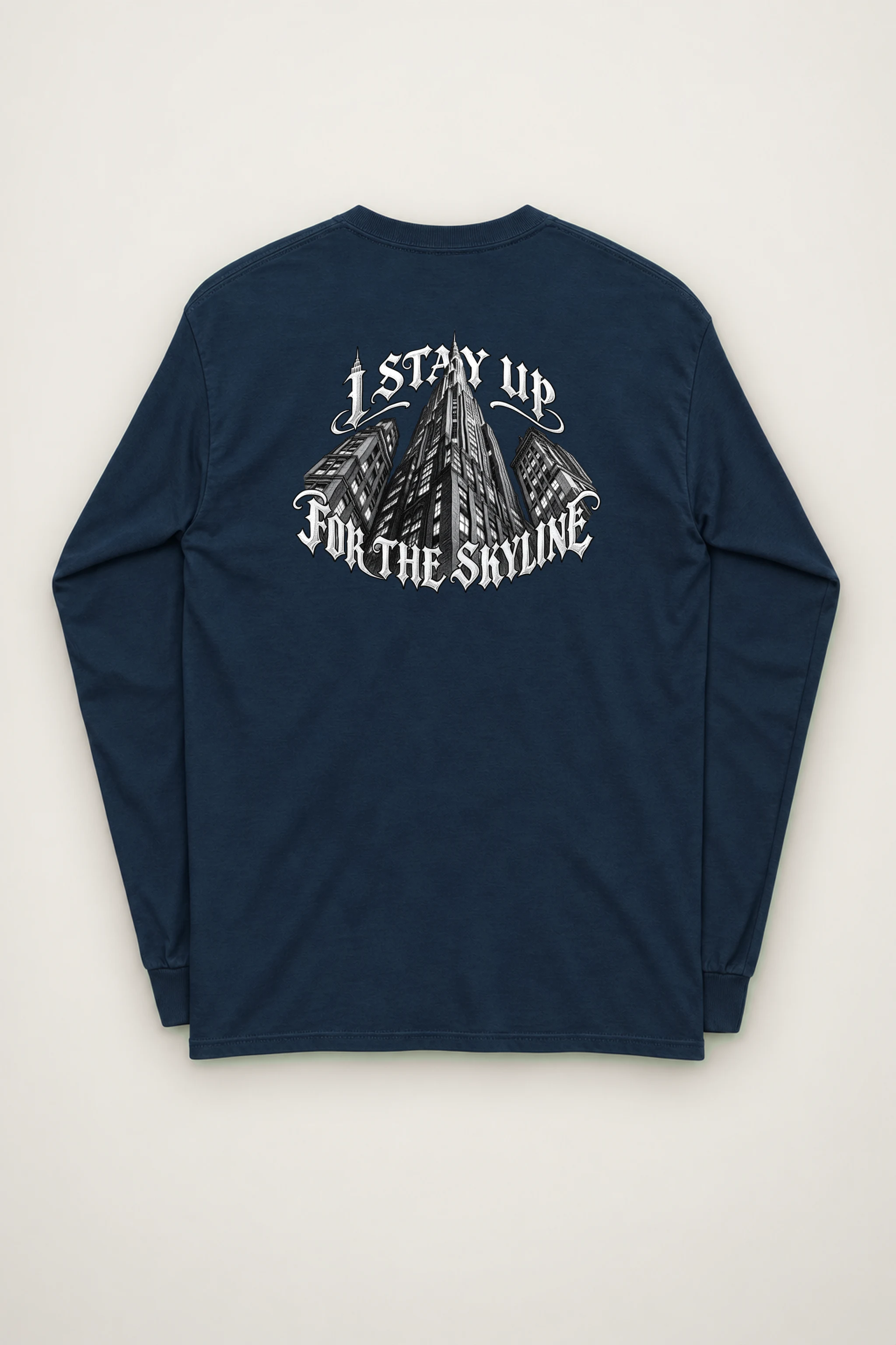 "I Stay Up for the Skyline" Unisex Longsleeve T-shirt