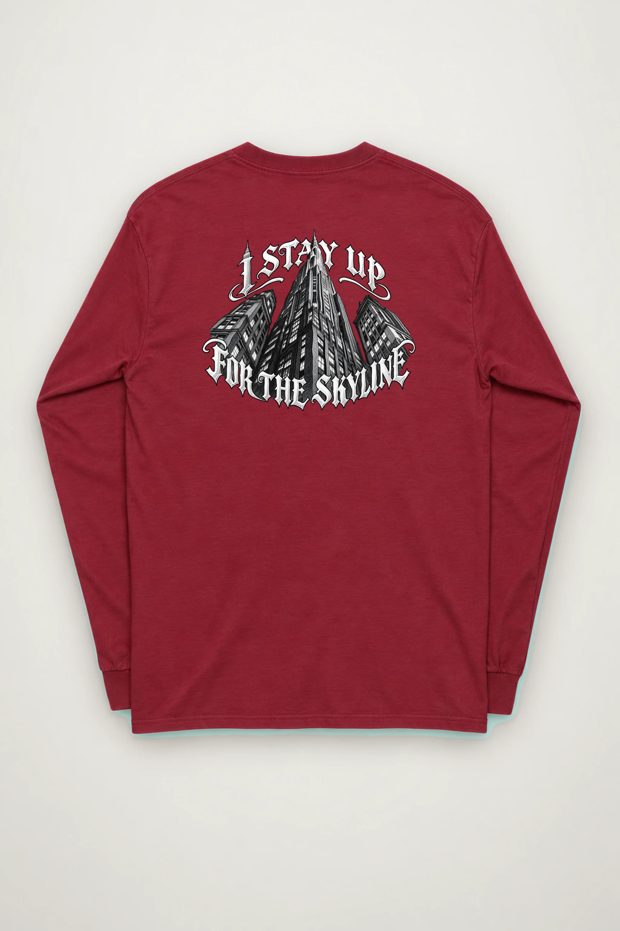 "I Stay Up for the Skyline" Unisex Longsleeve T-shirt