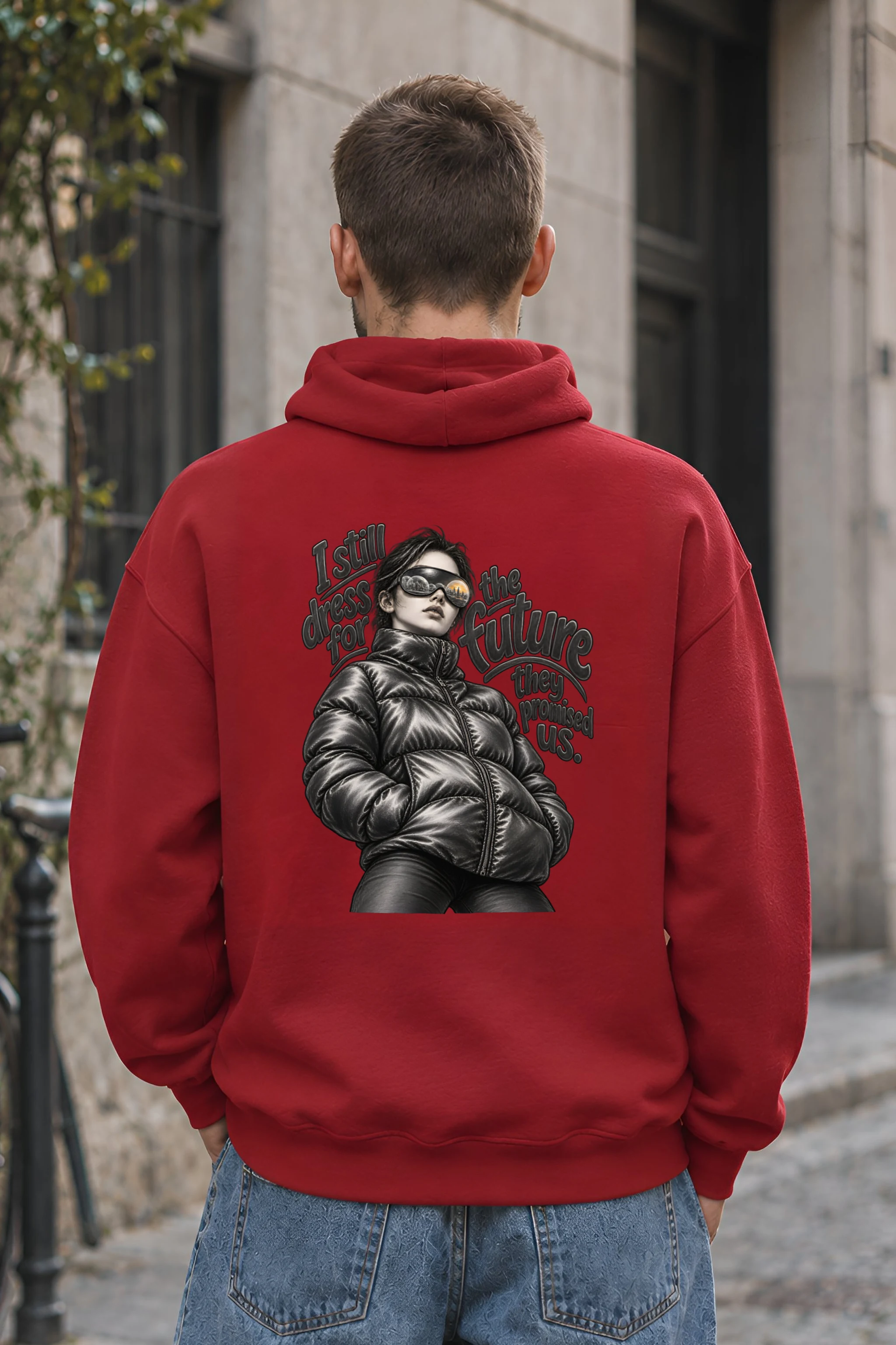"I Still Dress For The Future" Unisex Pullover Hoodie