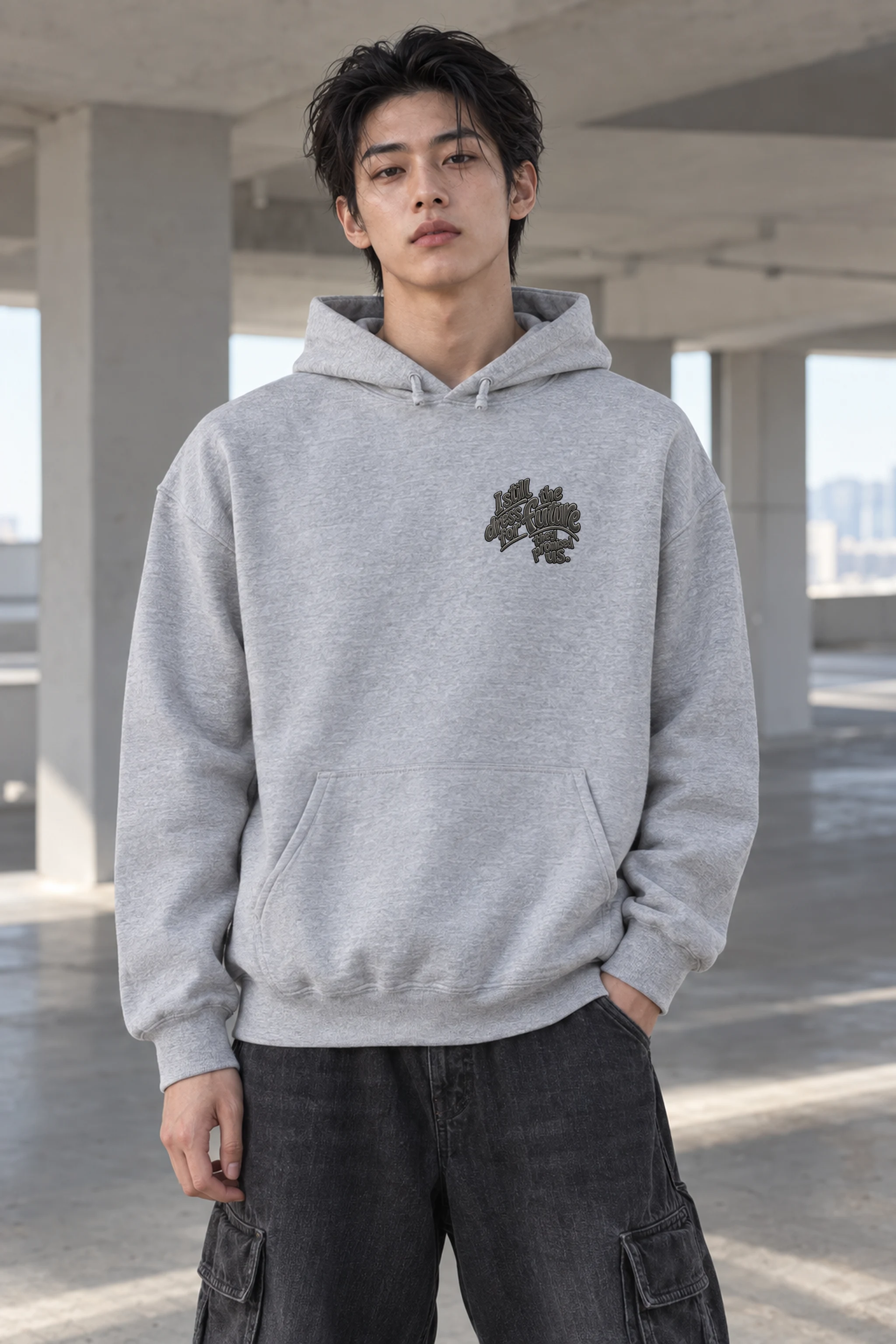 "I Still Dress For The Future" Unisex Pullover Hoodie