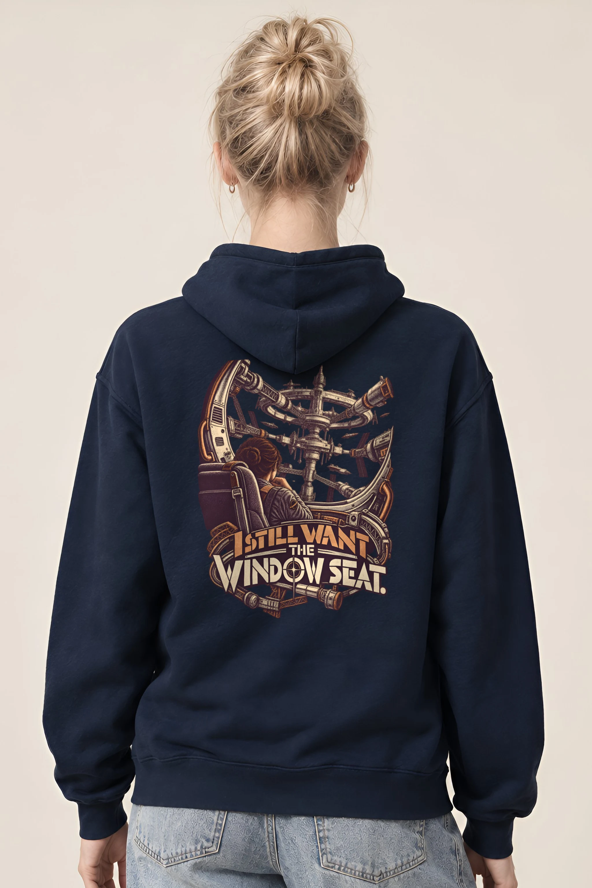 "I Still Want the Window Seat" Heavy Blend Unisex Pullover Hoodie