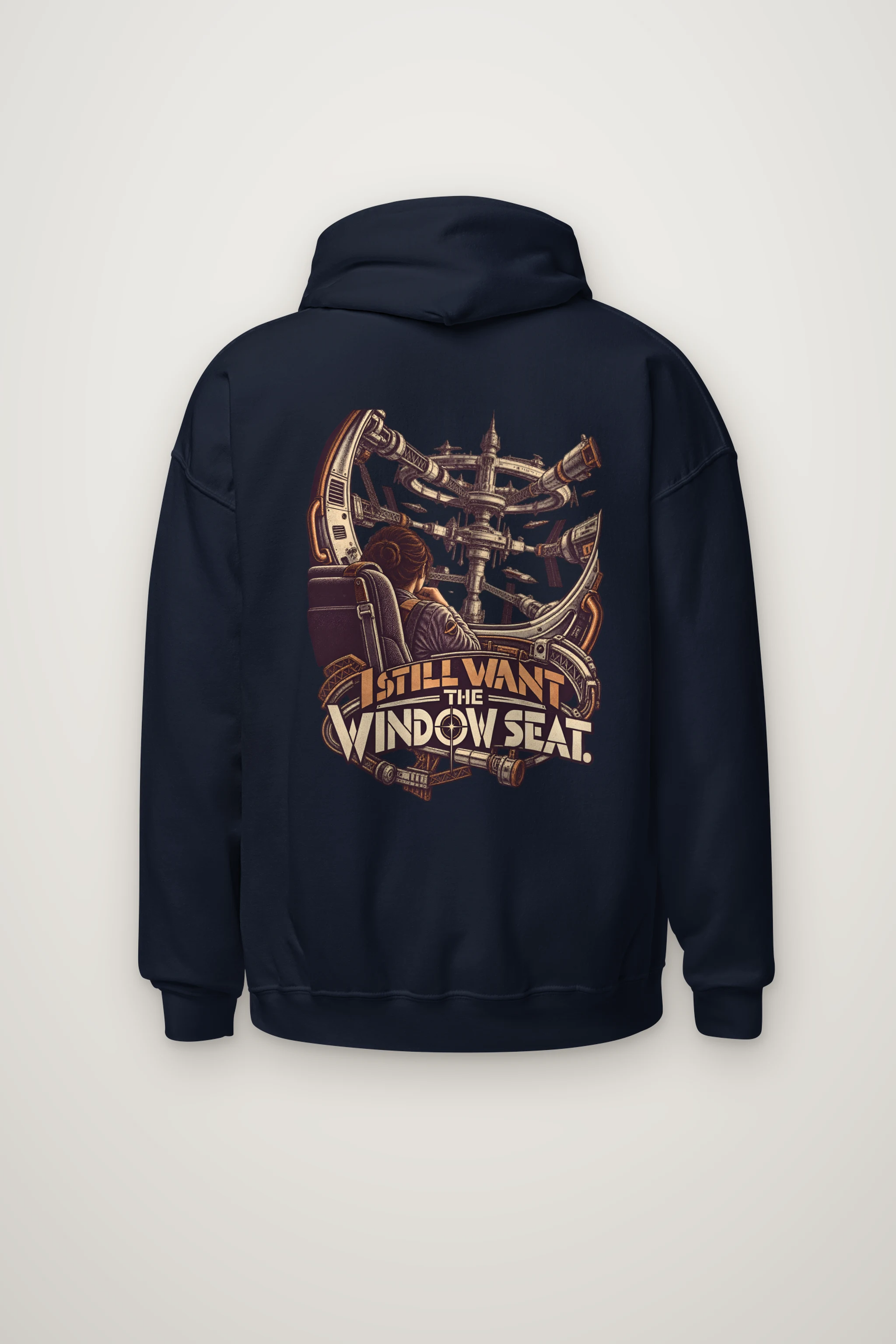 "I Still Want the Window Seat" Heavy Blend Unisex Pullover Hoodie