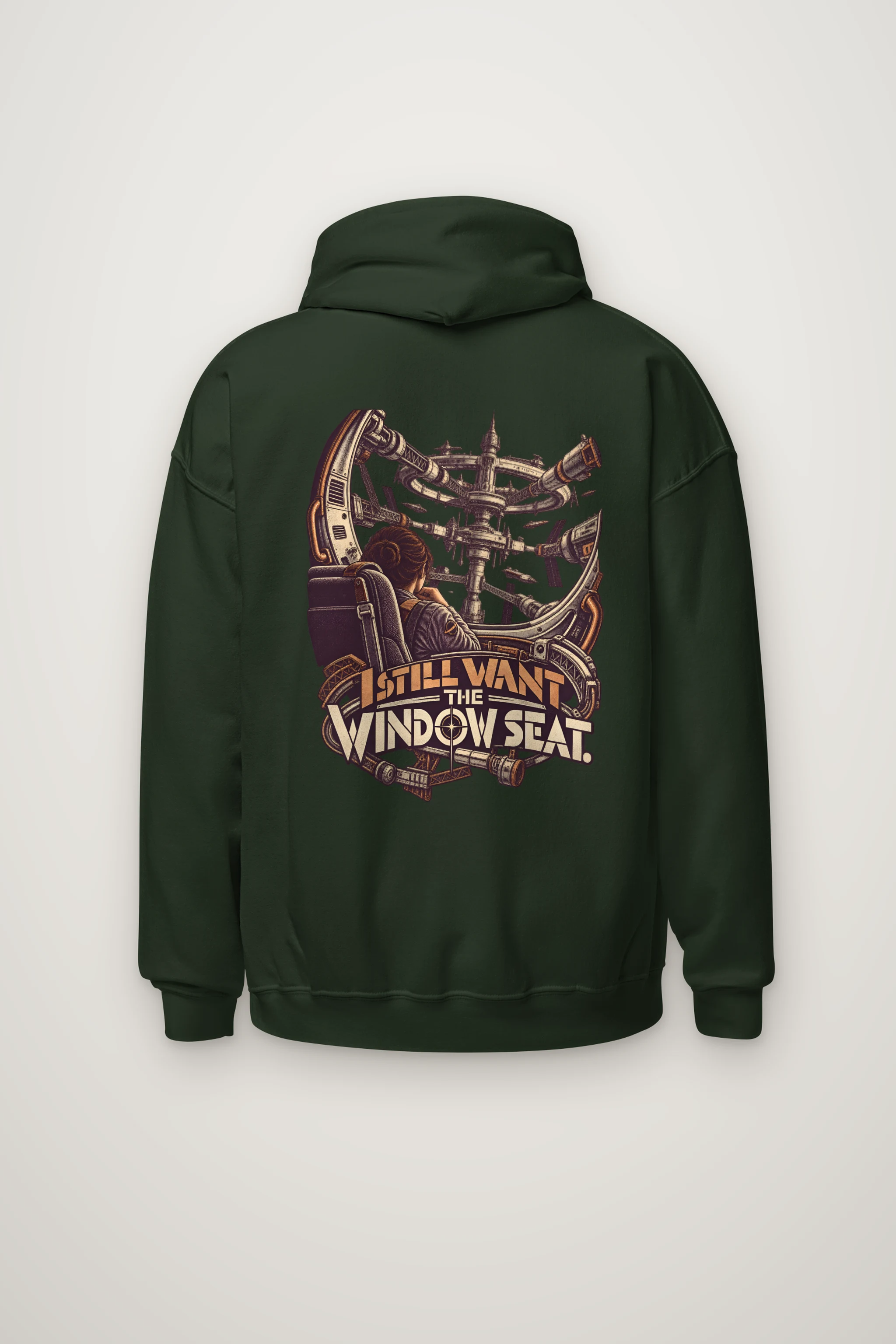 "I Still Want the Window Seat" Heavy Blend Unisex Pullover Hoodie