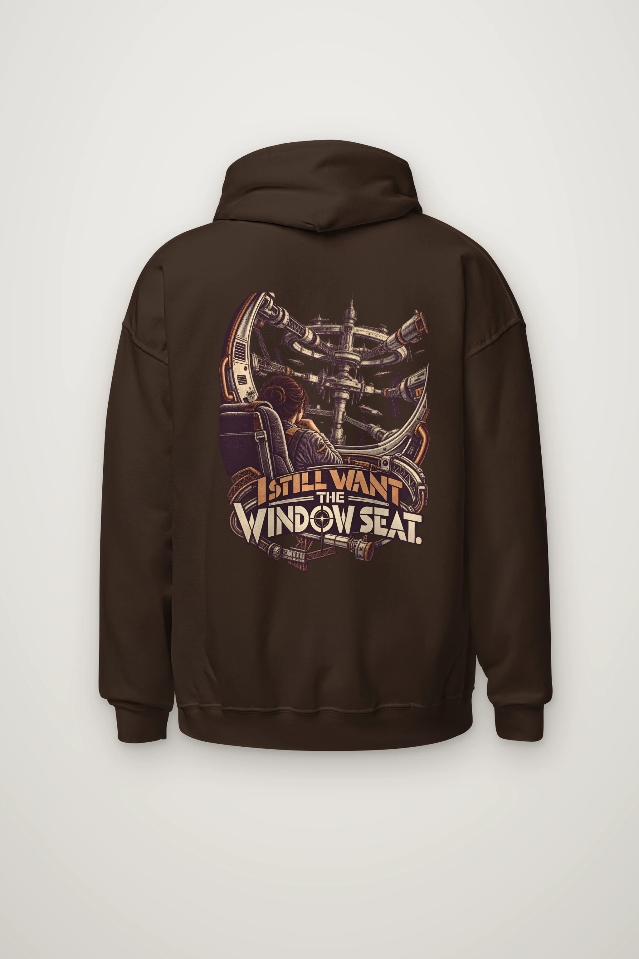"I Still Want the Window Seat" Heavy Blend Unisex Pullover Hoodie