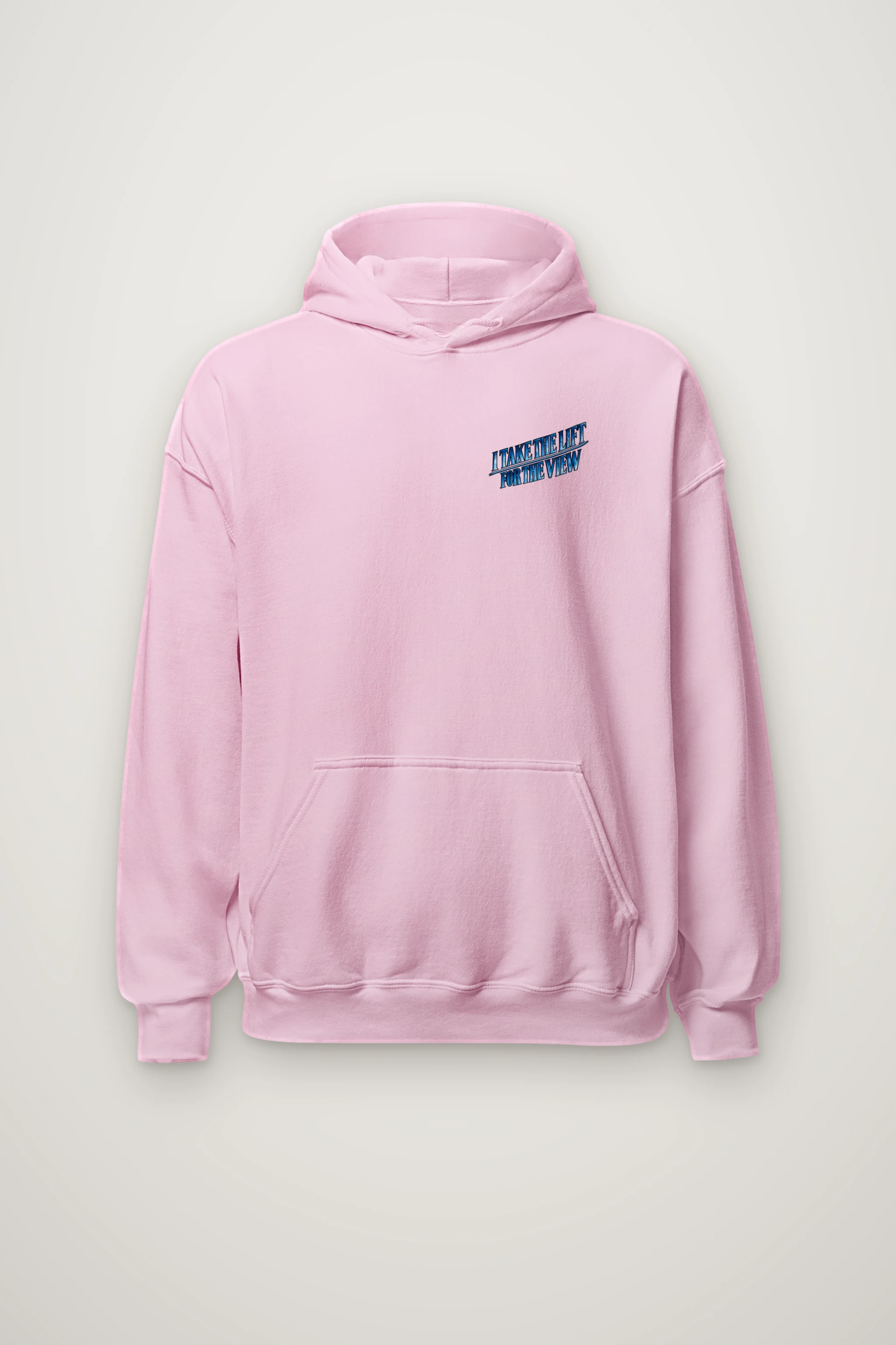 "I Take the Lift for the View" Heavy Blend Unisex Pullover Hoodie