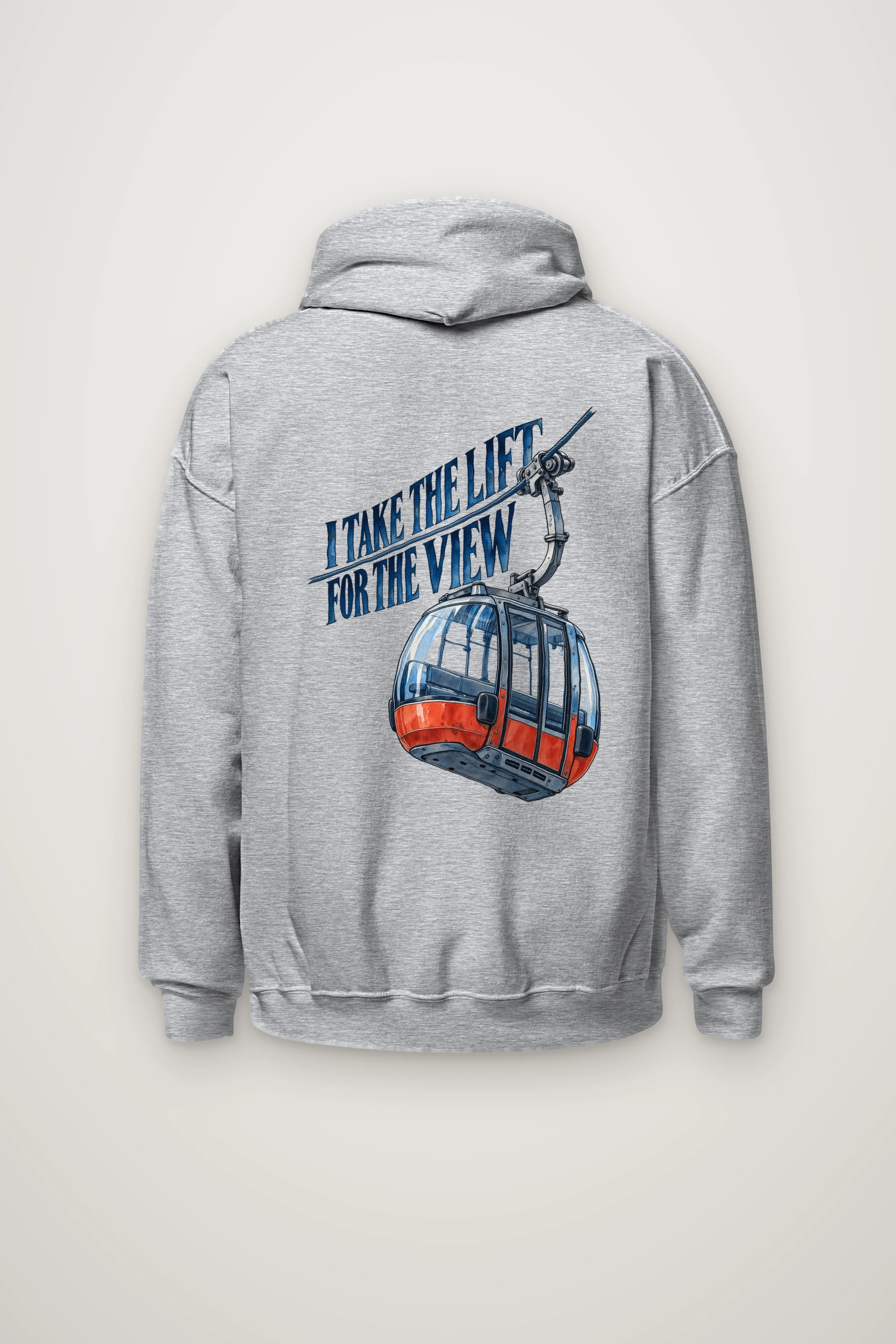 "I Take the Lift for the View" Heavy Blend Unisex Pullover Hoodie