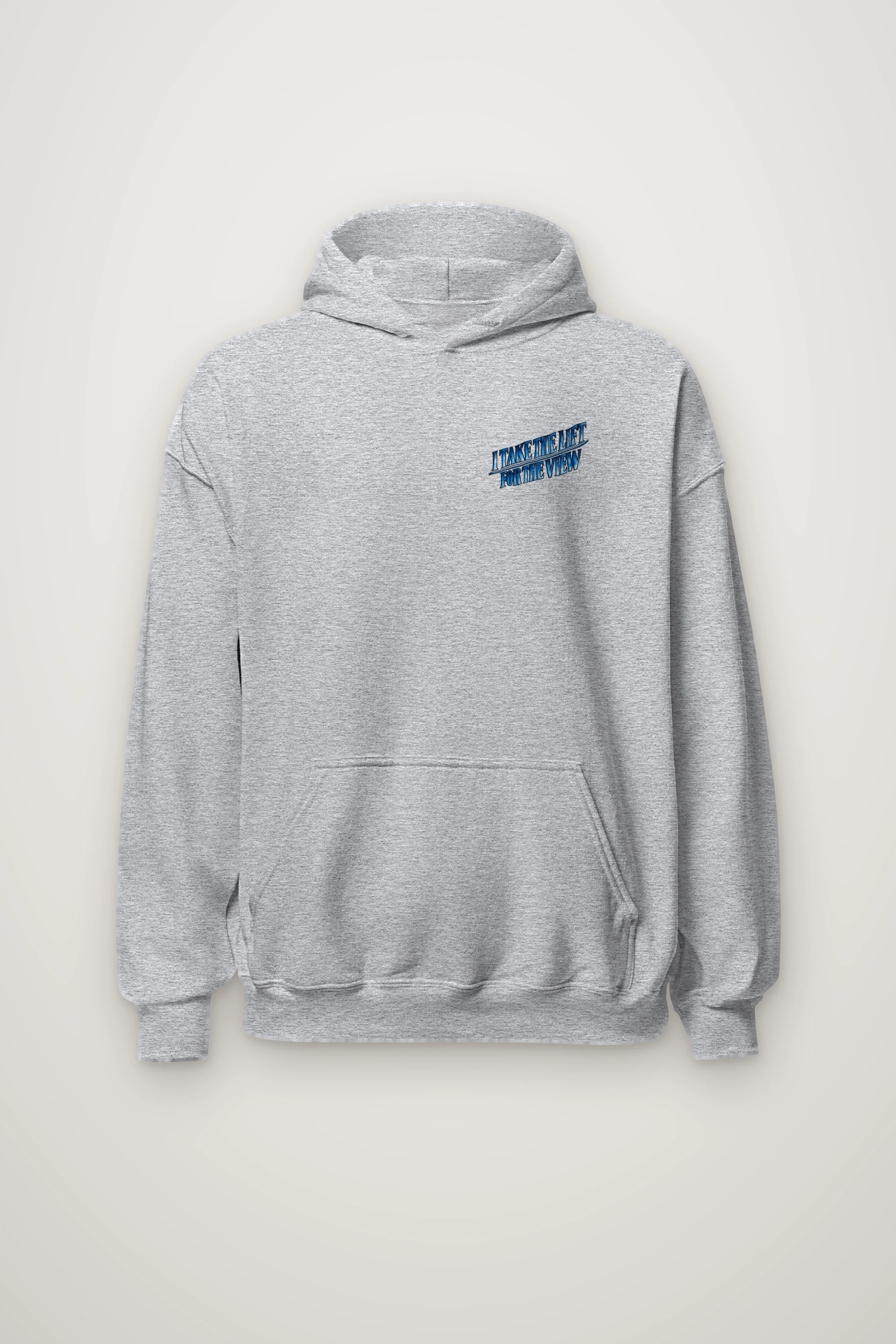 "I Take the Lift for the View" Heavy Blend Unisex Pullover Hoodie
