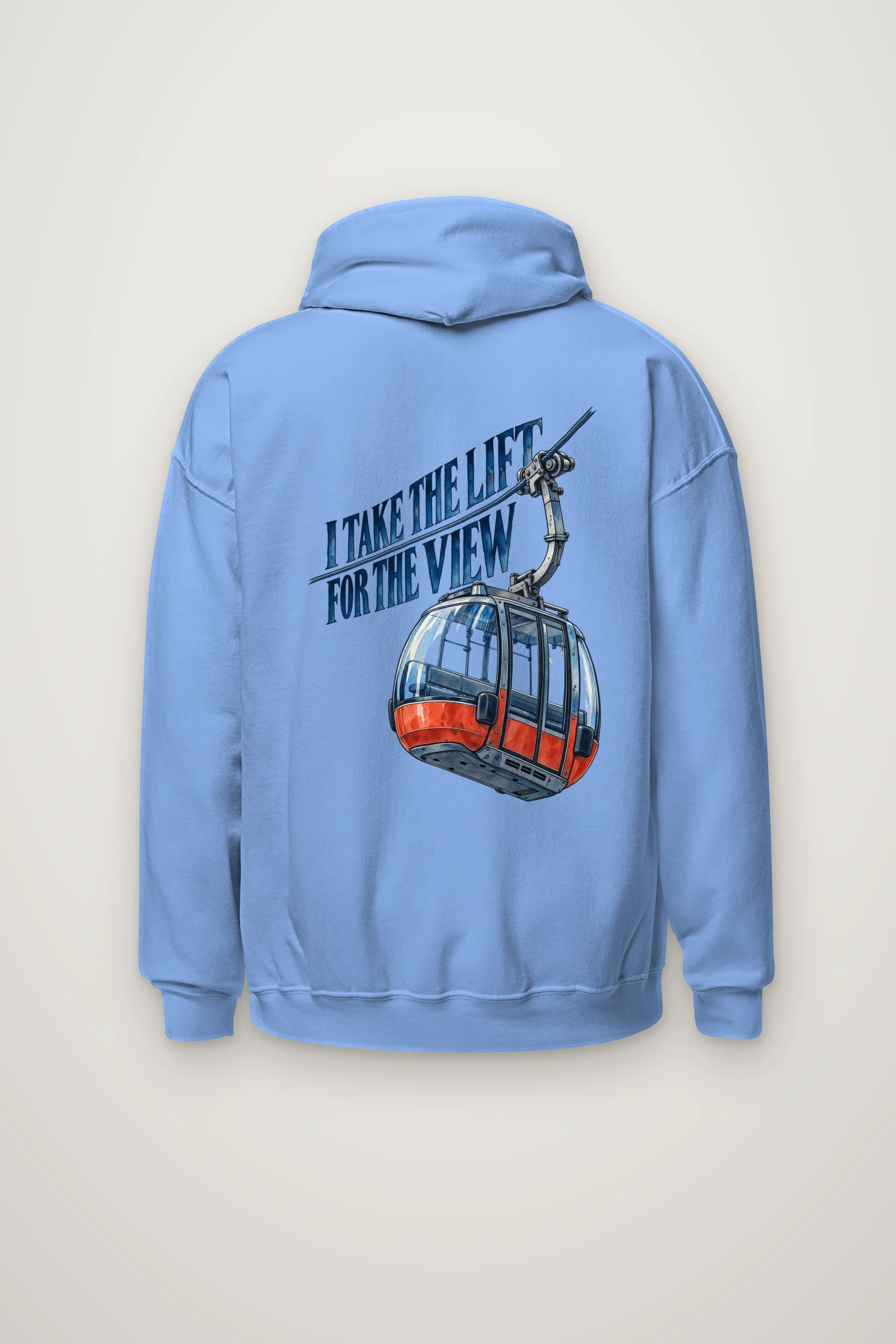 "I Take the Lift for the View" Heavy Blend Unisex Pullover Hoodie