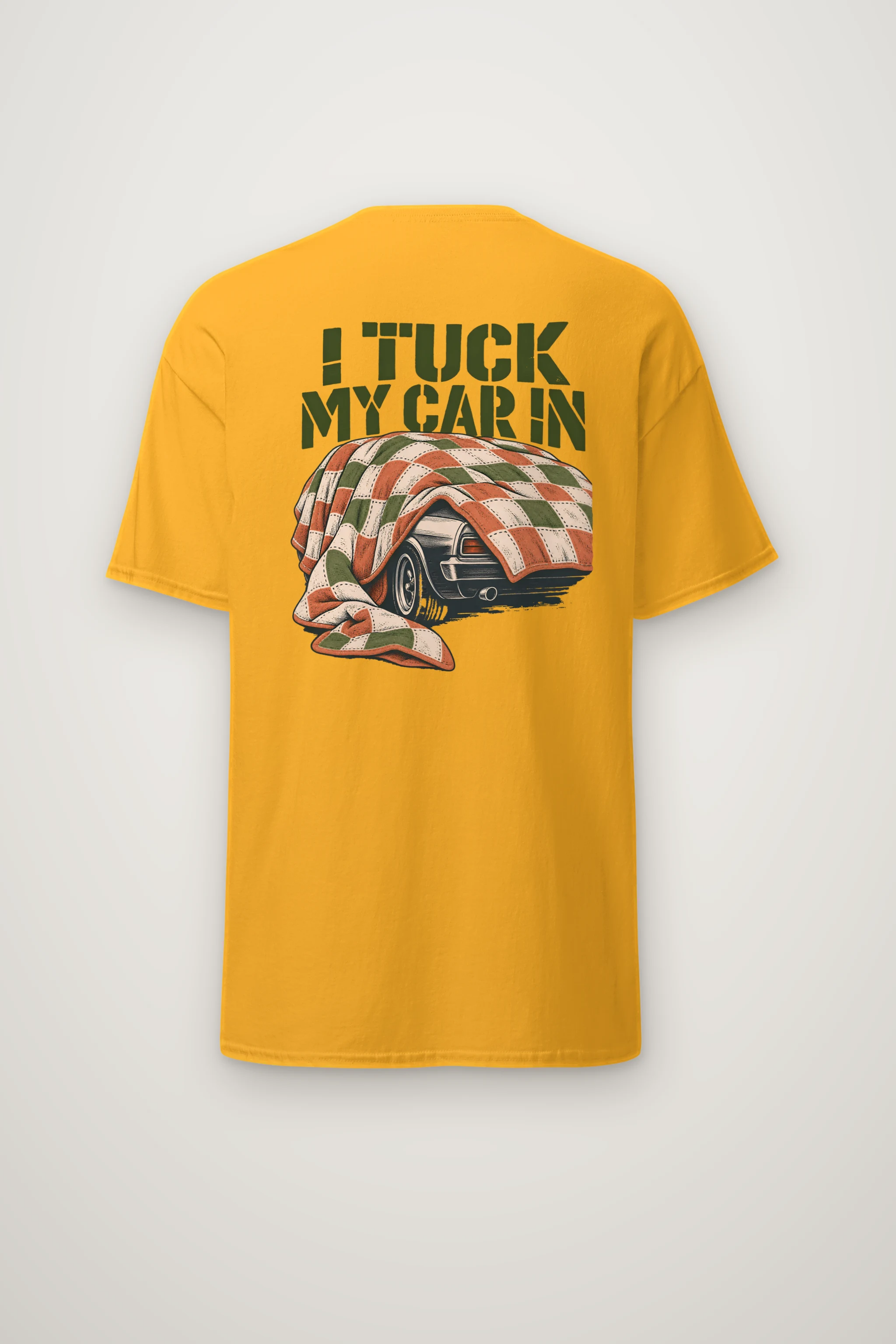 "I Tuck My Car In" Heavyweight Unisex Crewneck T-shirt