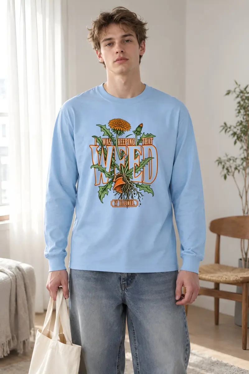 "I Was Keeping That Weed" Unisex Longsleeve T-shirt