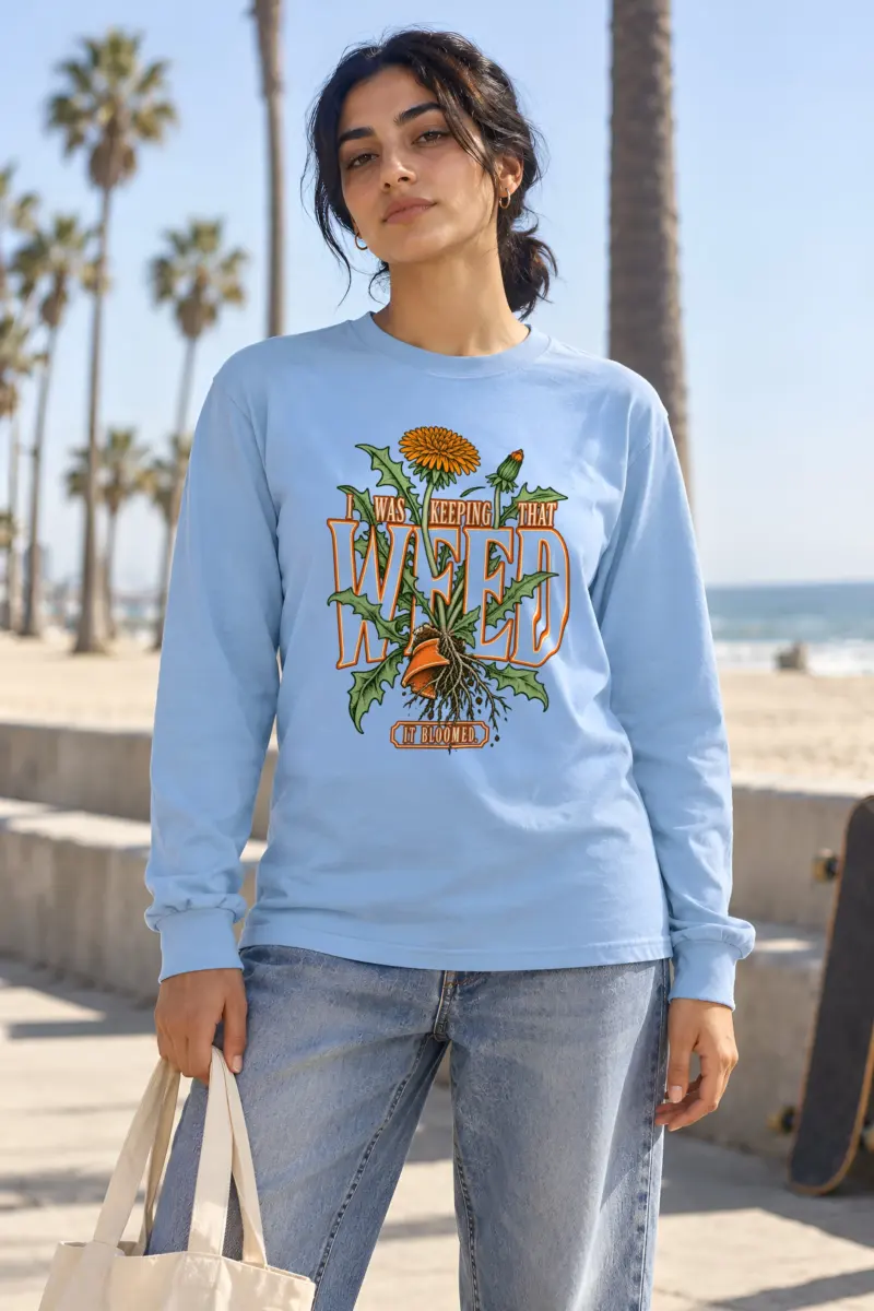 "I Was Keeping That Weed" Unisex Longsleeve T-shirt