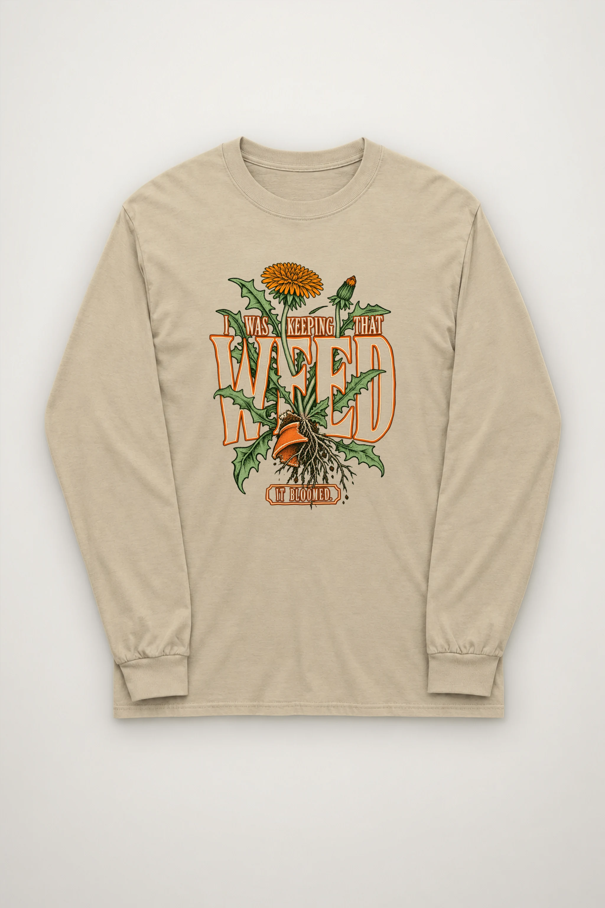 "I Was Keeping That Weed" Unisex Longsleeve T-shirt